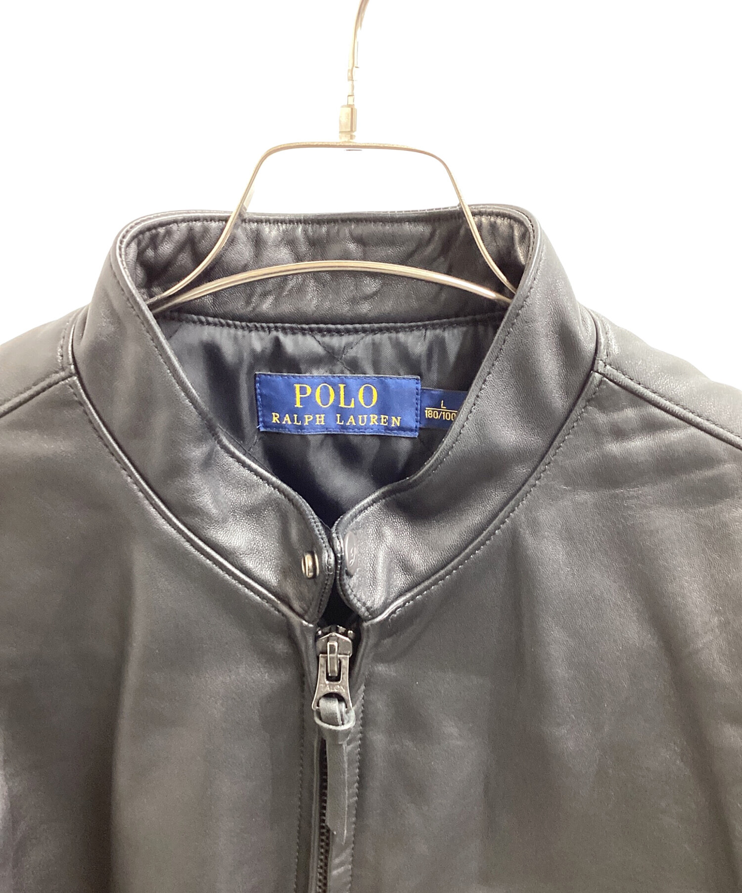中古・古着通販】POLO RALPH LAUREN (ポロ・ラルフローレン) LAMBSKIN