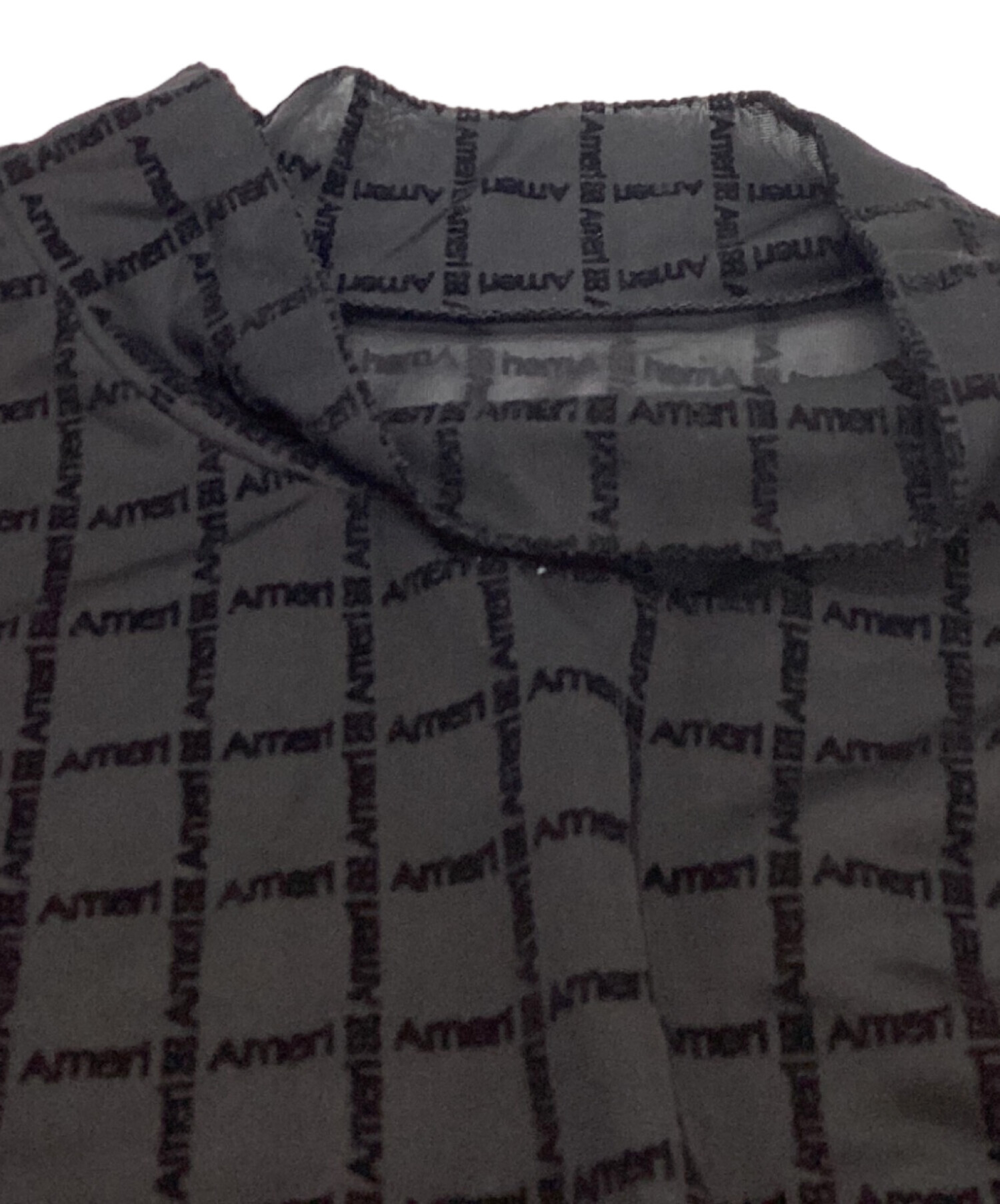 中古・古着通販】AMERI (アメリ) NEW LOGO MONOGRAM PLAID SKIN TOP 