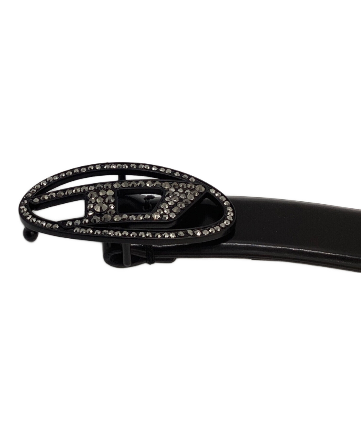 中古・古着通販】DIESEL (ディーゼル) ラインストーン付きベルトベルト