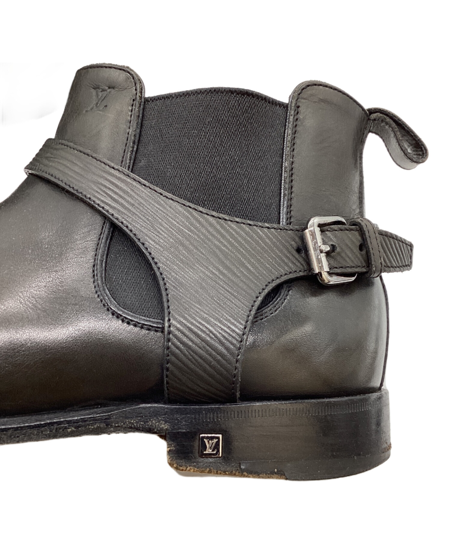 中古・古着通販】LOUIS VUITTON (ルイ ヴィトン) エピサイドゴアブーツ