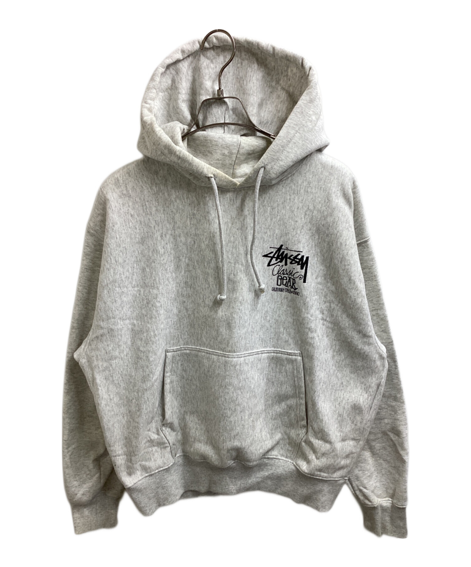 STUSSY グレー色 Mサイズ 極美中古品 グレー STUSSY (ステューシー 