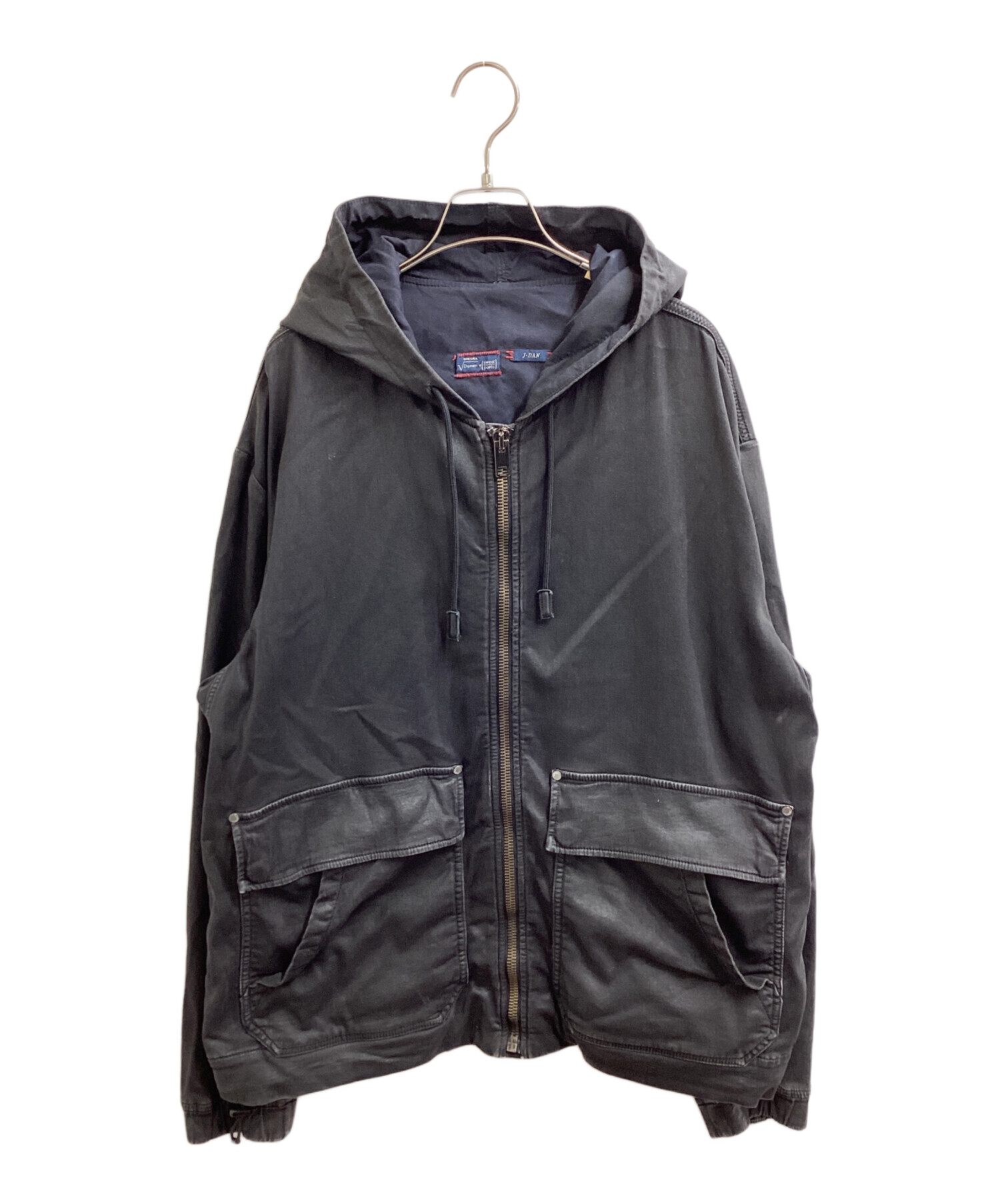 希少 ディーゼル J-DAN デニムジップパーカー コーティング ブラック L 中古・古着通販】DIESEL (ディーゼル) J-DAN-NE / コーティング