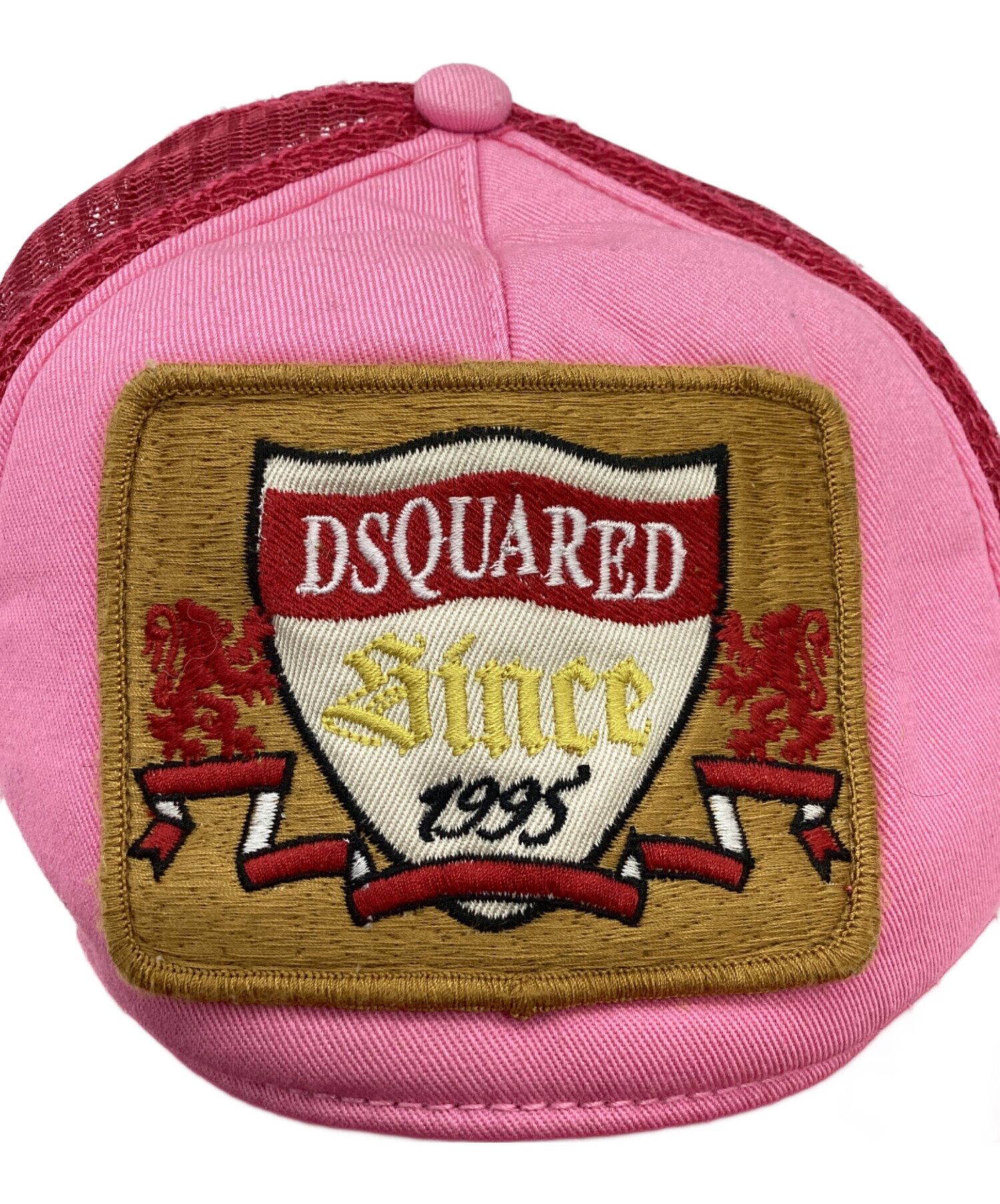 DSQUARED2 ディースクエアード2ピンクキャップ 新品未使用タグ付き ピンク系 D SQUARED2(ディースクエアード) キャップ(メンズ