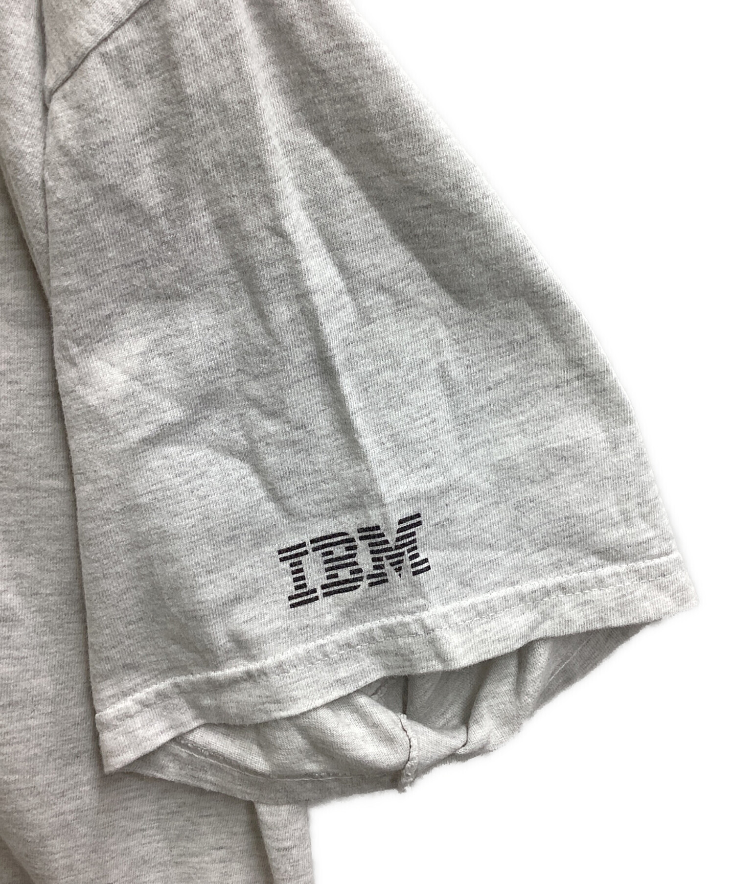 中古・古着通販】Hanes (ヘインズ) 企業ロゴTシャツ グレー サイズ:XL