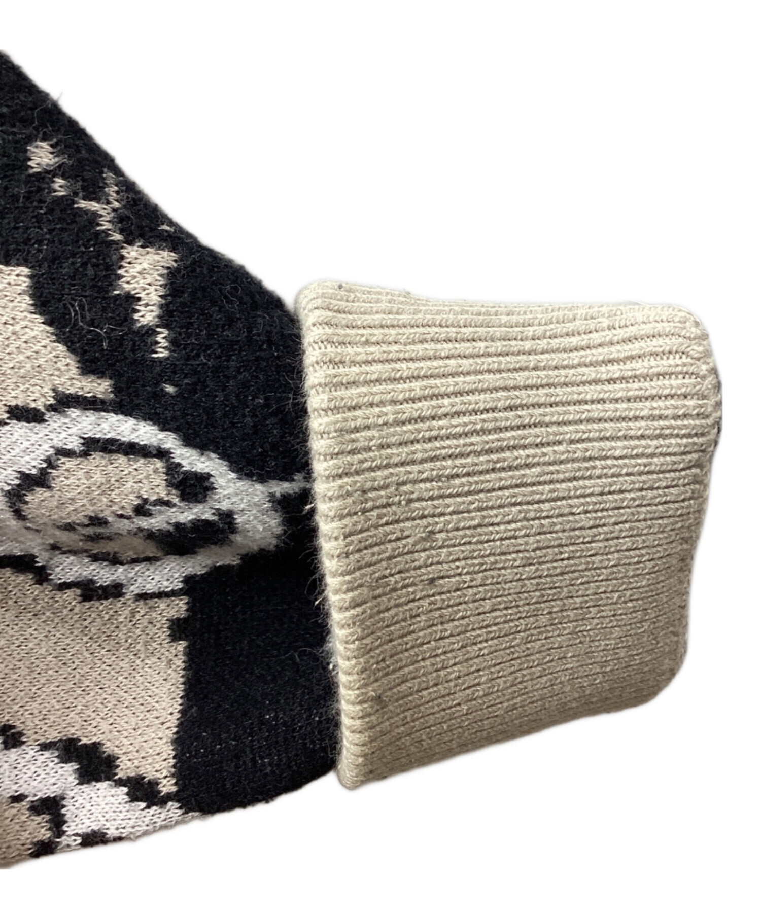 中古・古着通販】BAL (バル) JACQUARD COTTON CREWNECK SWEATER 