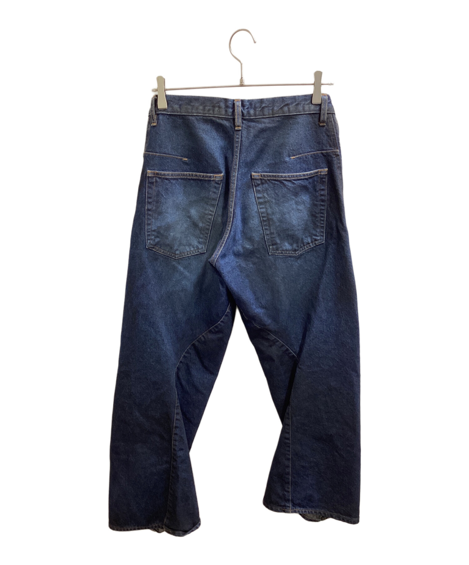 中古・古着通販】NVRFRGT (ネヴァーフォーゲット) 3D TWISTED WIDE LEG 