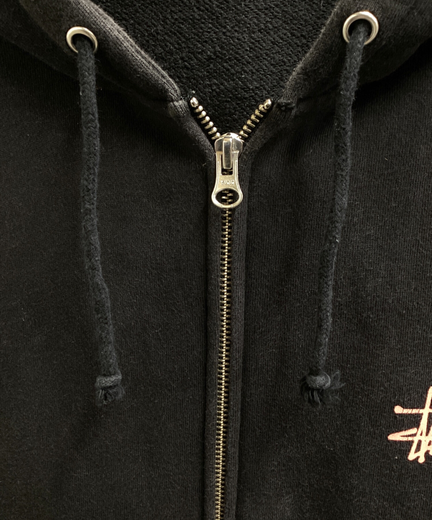 中古・古着通販】stussy (ステューシー) LOGO ZIP HOODIE / ロゴジップ