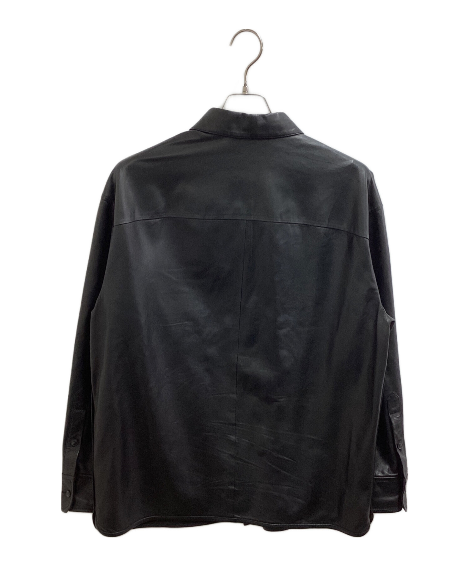 ELLERY エレリー ブラウス L 黒 【古着】【中古】【送料無料】 WEB限定 GW SPECIAL PRICE】LINEN混シアー楊柳ブラウス（6-0021-3-21