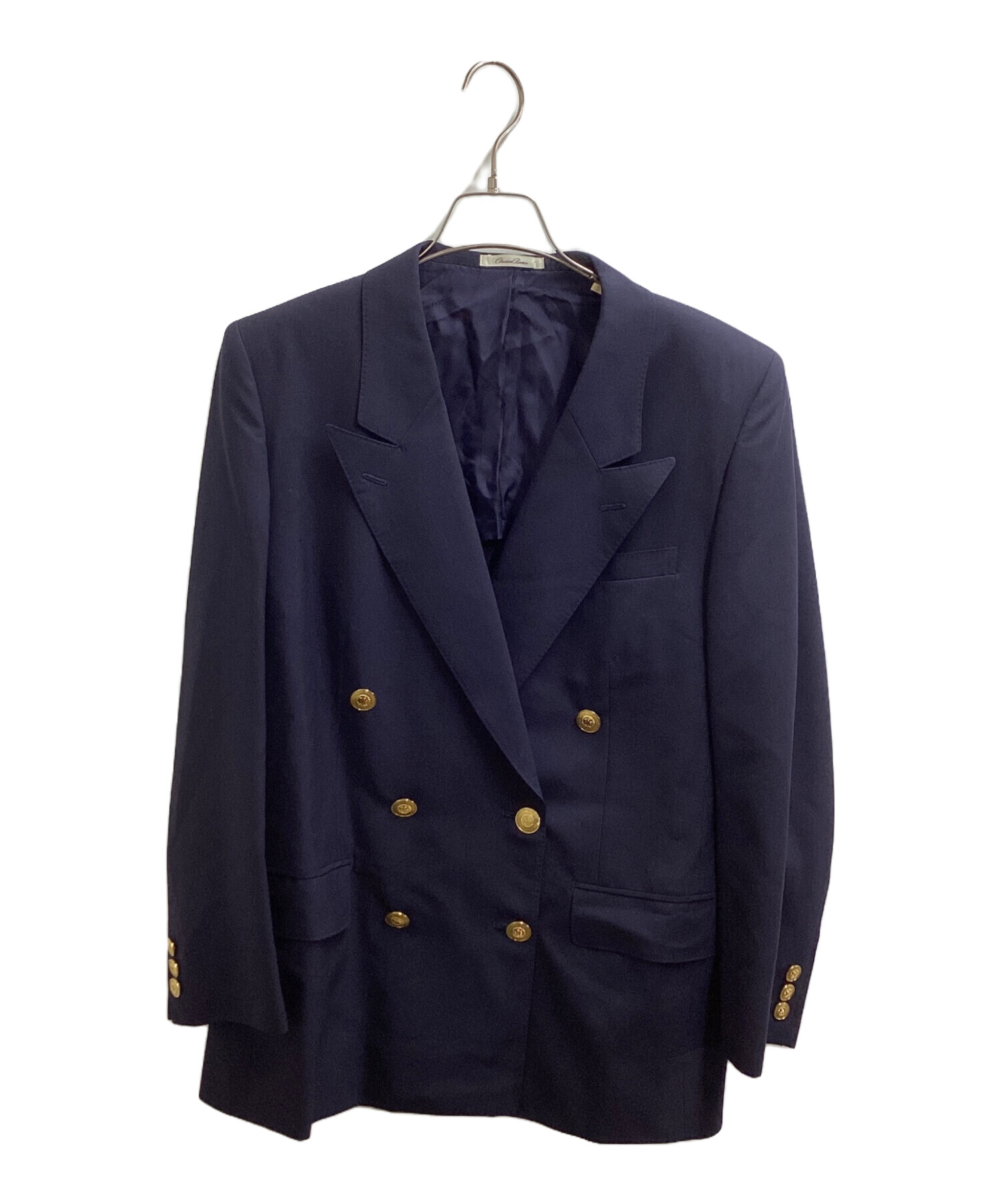 超希少 80s 英国製 Burberrys チェスターバリー ネイビーブレザー 中古・古着通販】Chester Barrie (チェスターバリー) 金釦ダブル