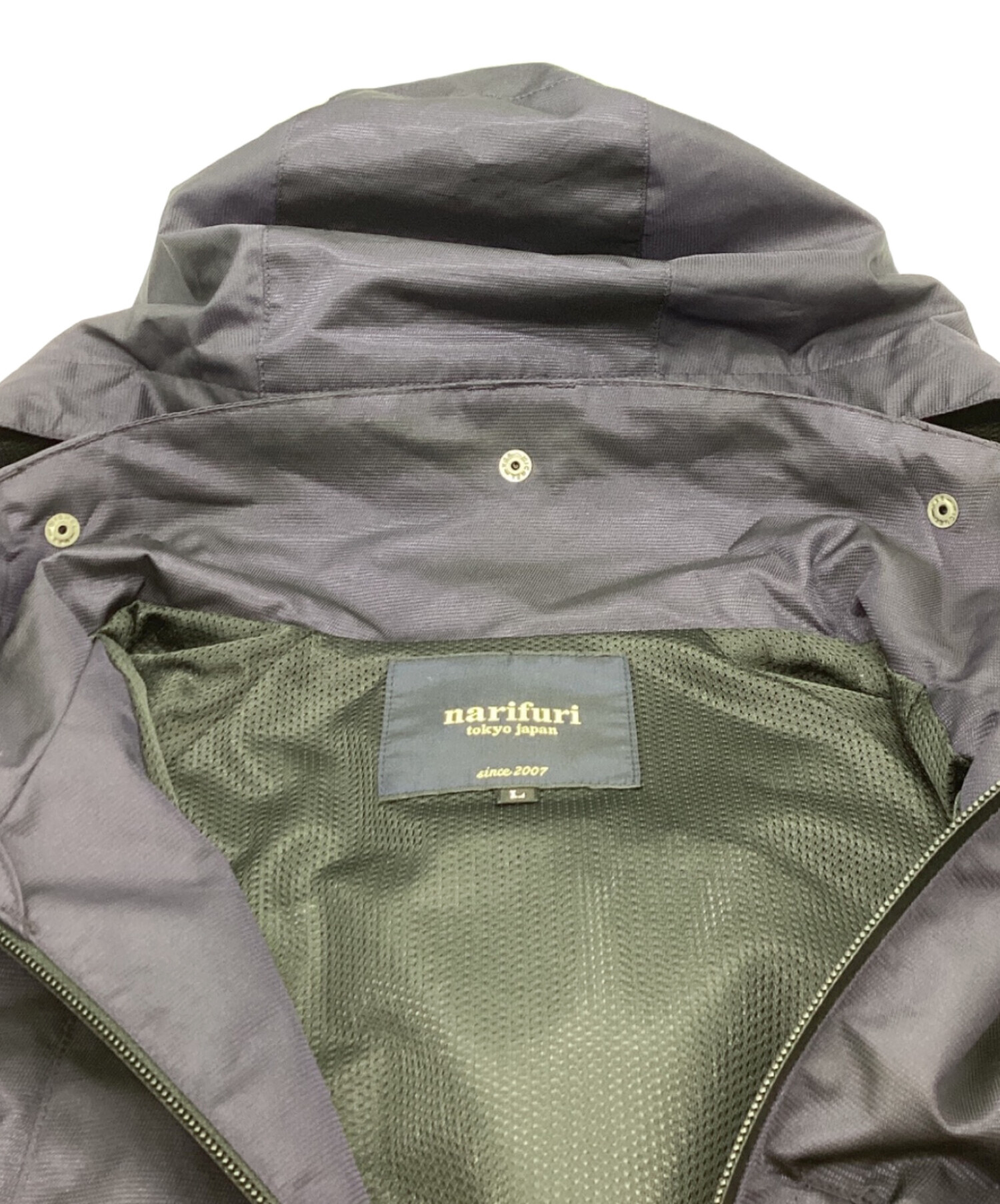 中古・古着通販】narifuri (ナリフリ) 2レイヤーマウンテンパーカー 