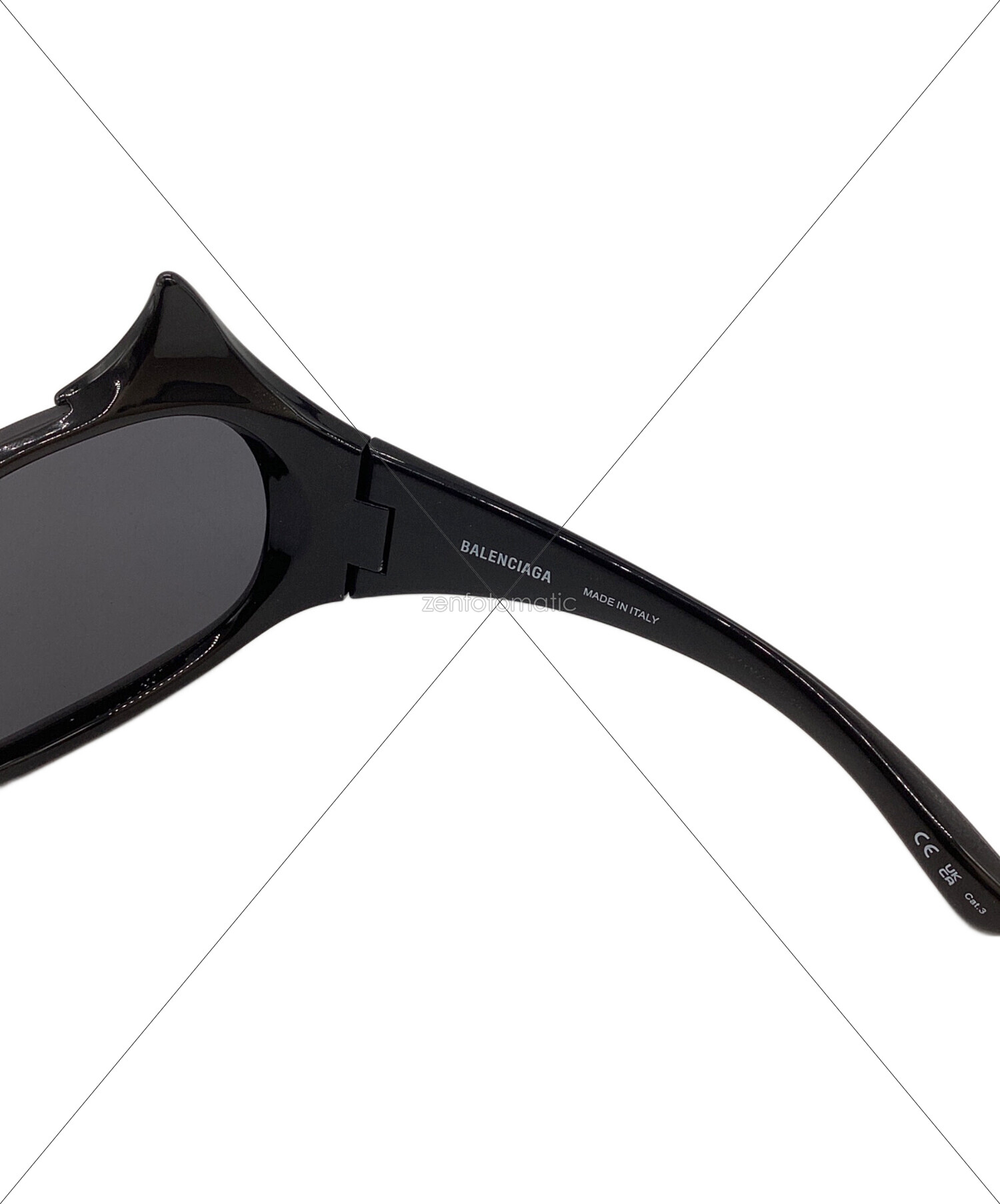 Balenciaga Eyewear キャットアイ眼鏡フレーム | ブラック | FARFETCH JP