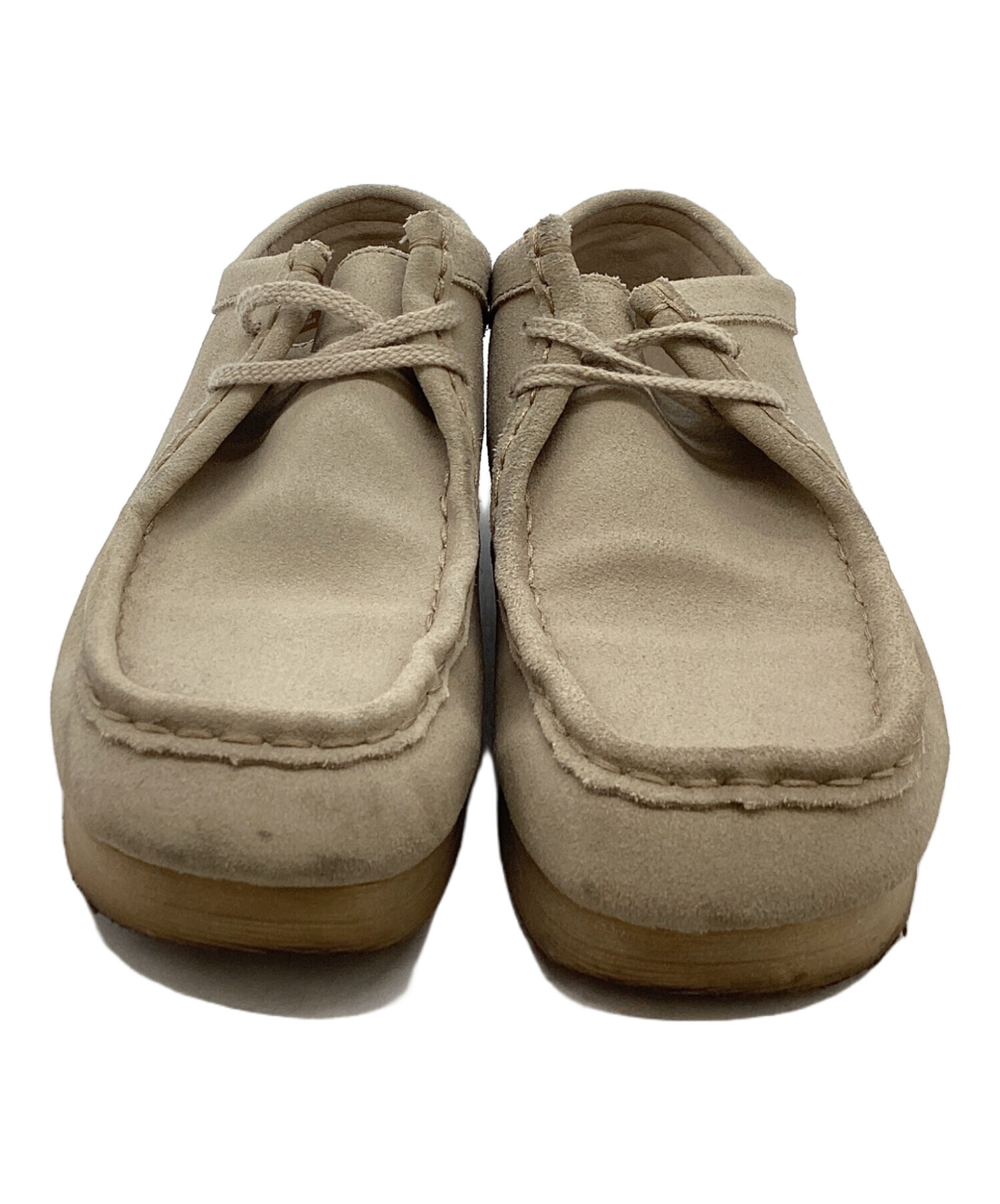 中古・古着通販】CLARKS (クラークス) モカシンシューズ ベージュ