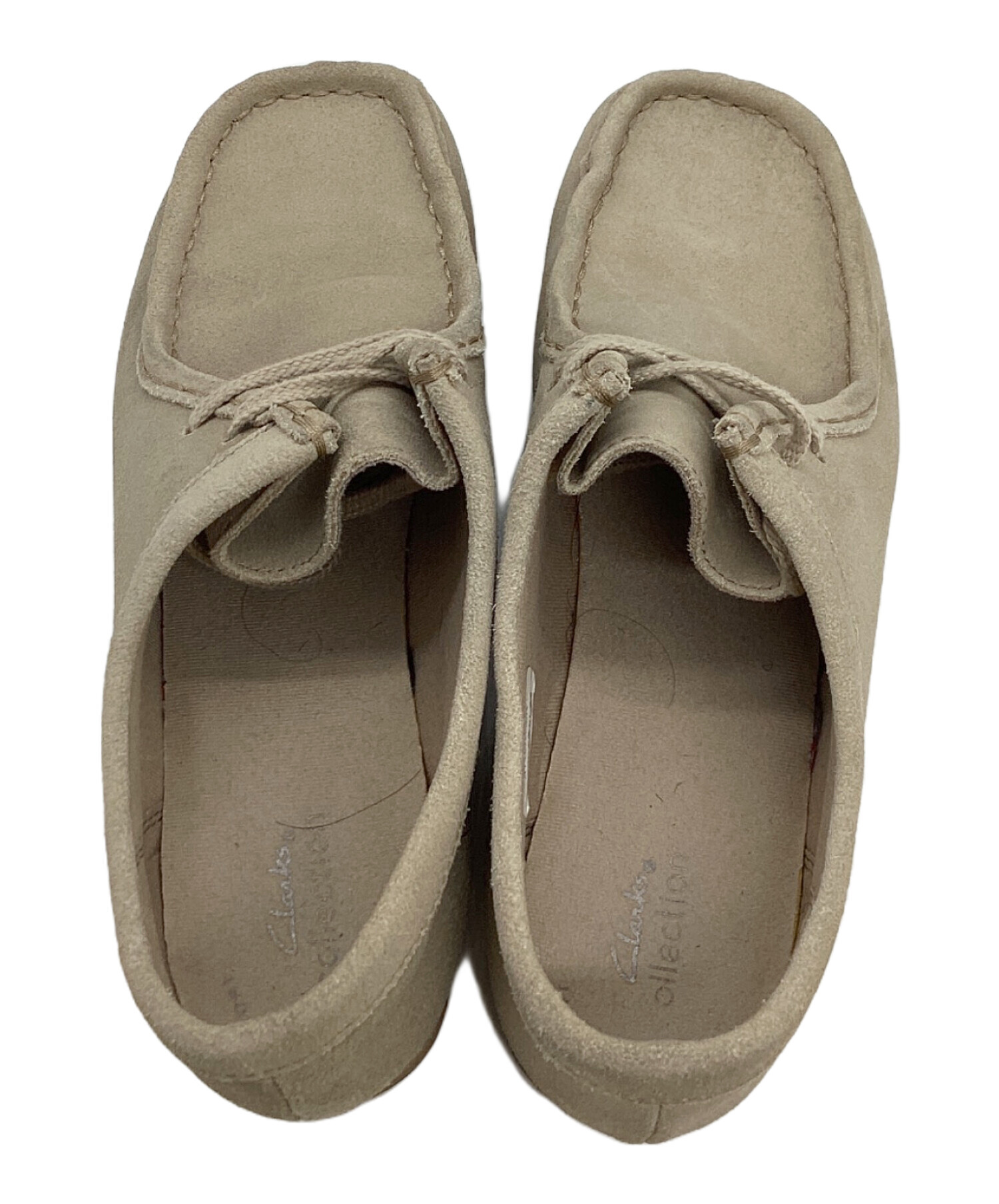 中古・古着通販】CLARKS (クラークス) モカシンシューズ ベージュ