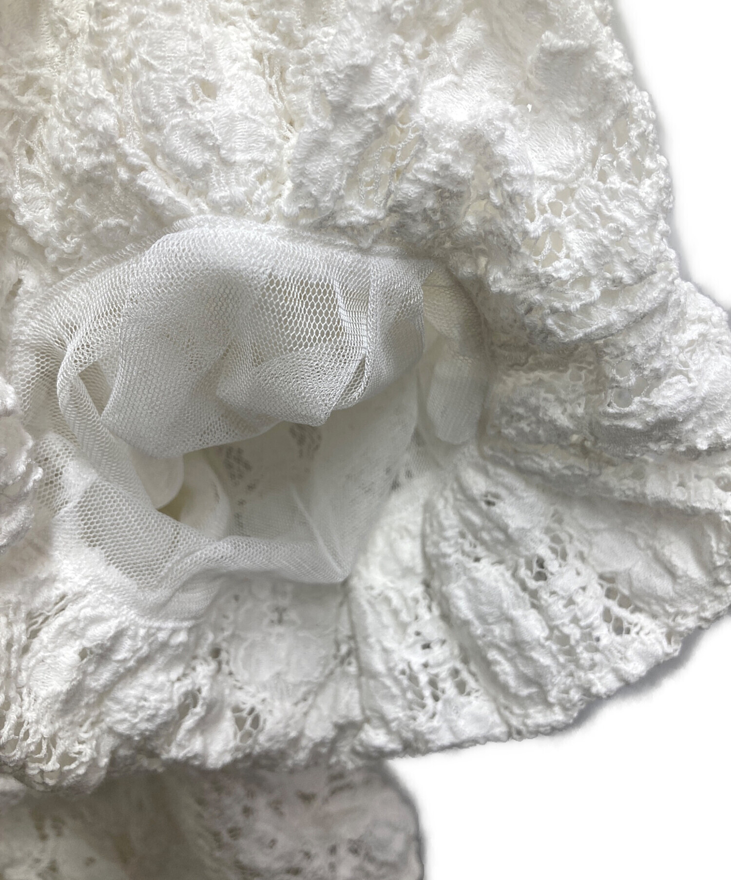 中古・古着通販】CELFORD (セルフォード) RASCHEL LACE CUT TOPS