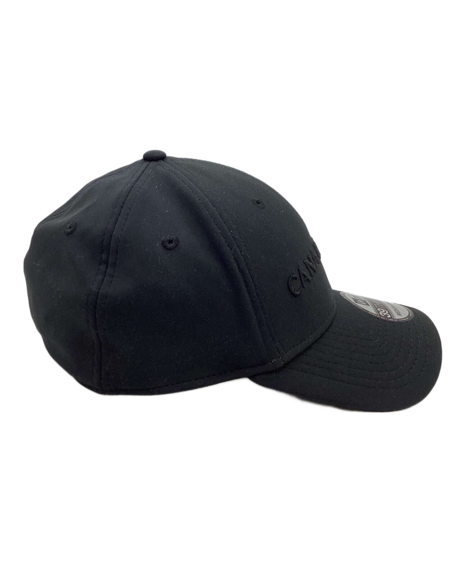 キャップ カナダグース ニューエラ ブラック 中古・古着通販】New Era (ニューエラ) CANADA GOOSE (カナダグース