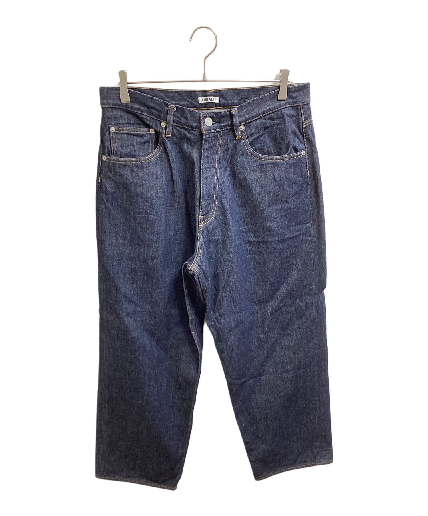 中古・古着通販】AURALEE (オーラリー) HARD TWIST DENIM WIDE PANTS
