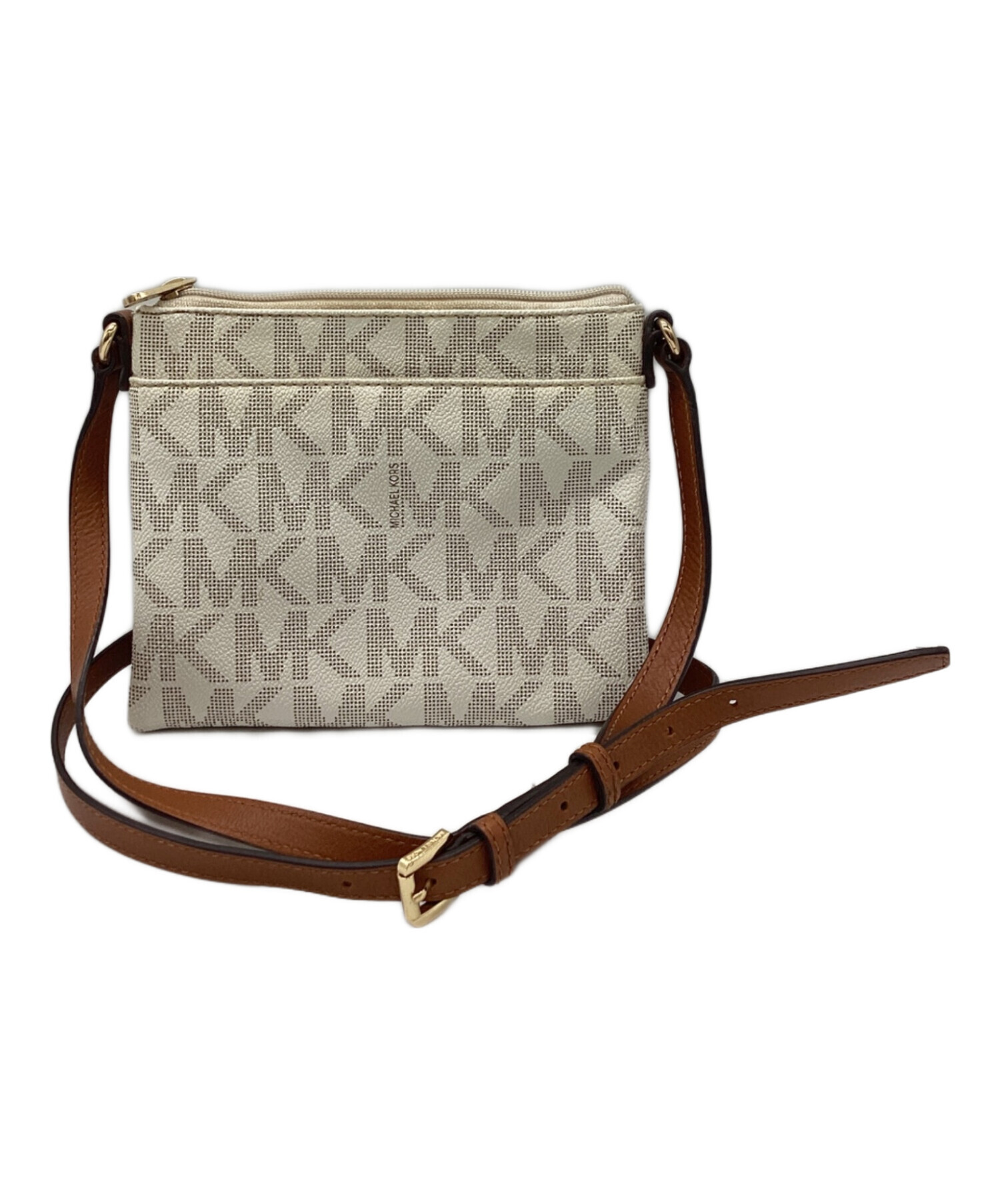 MICHAEL MICHAEL KORS ショルダーバッグ  ベージュ 【古着】【中古】【送料無料】 中古・古着通販】MICHAEL KORS (マイケル・コース) ショルダーバッグ