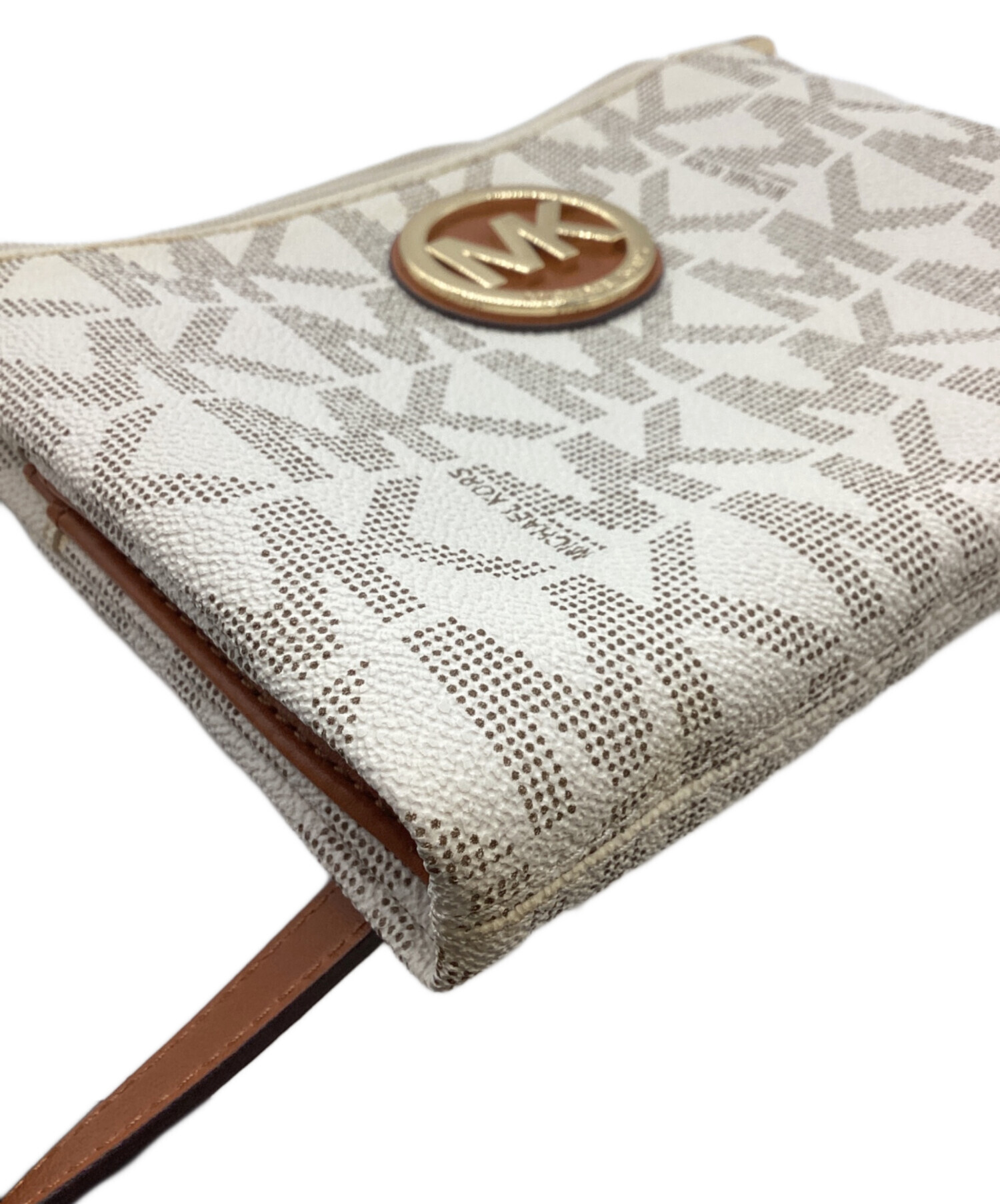 MICHAEL MICHAEL KORS ショルダーバッグ  ベージュ 【古着】【中古】【送料無料】 中古・古着通販】MICHAEL KORS (マイケル・コース) ショルダーバッグ