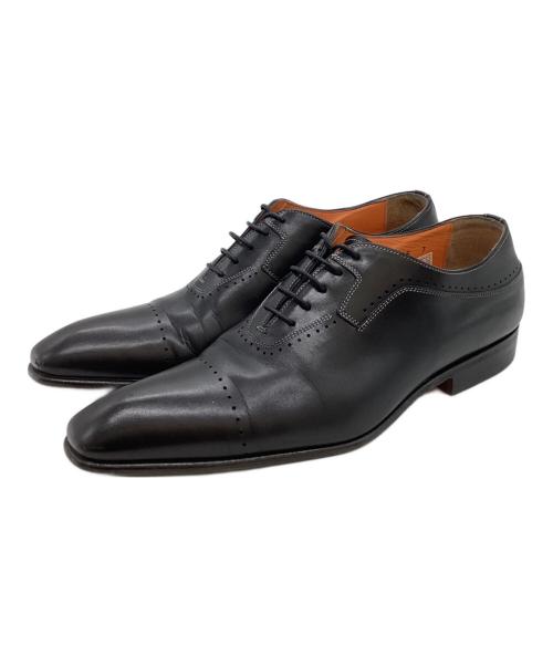 【未使用】サントーニ　ビジネスシューズ（ブラック） 中古・古着通販】Santoni (サントーニ) レザーシューズ ブラック