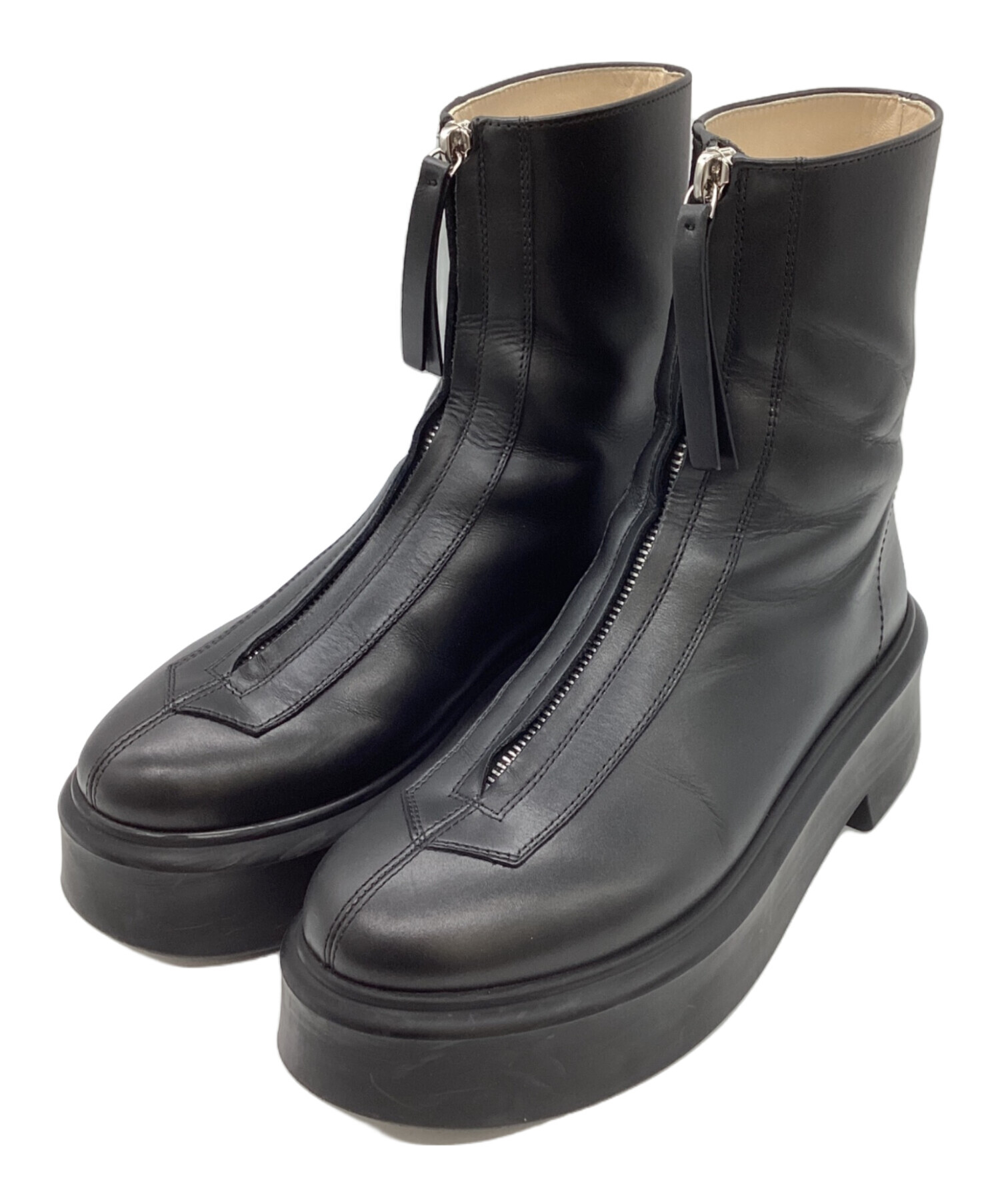 中古・古着通販】THE ROW (ザ ロウ) ZIPPED BOOT I / F1144-L64R