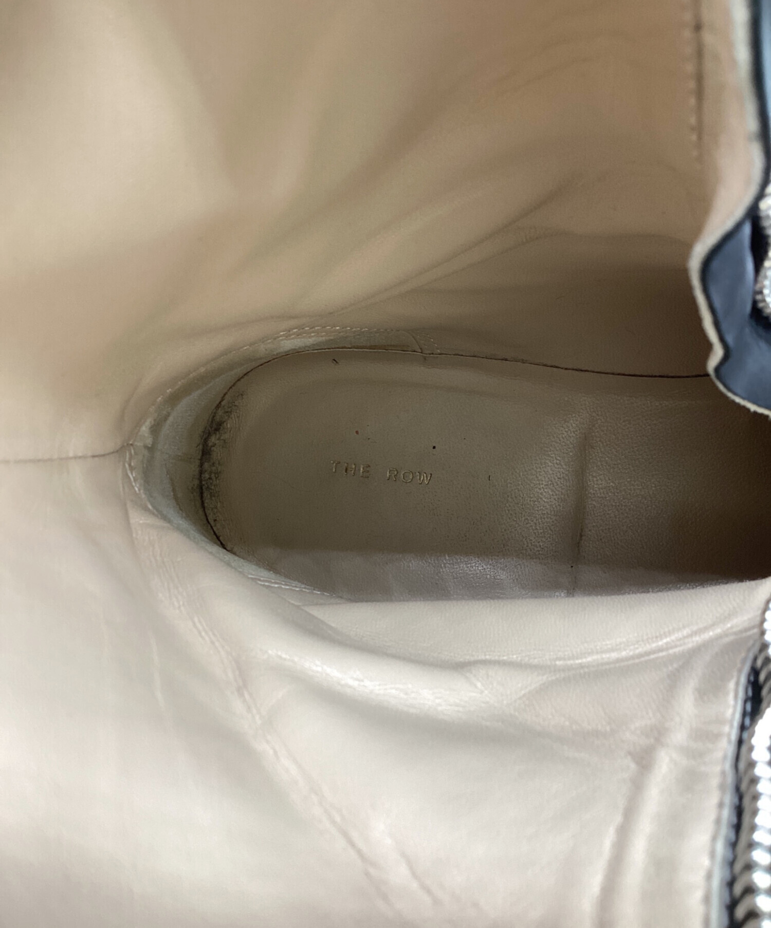 中古・古着通販】THE ROW (ザ ロウ) ZIPPED BOOT I / F1144-L64R