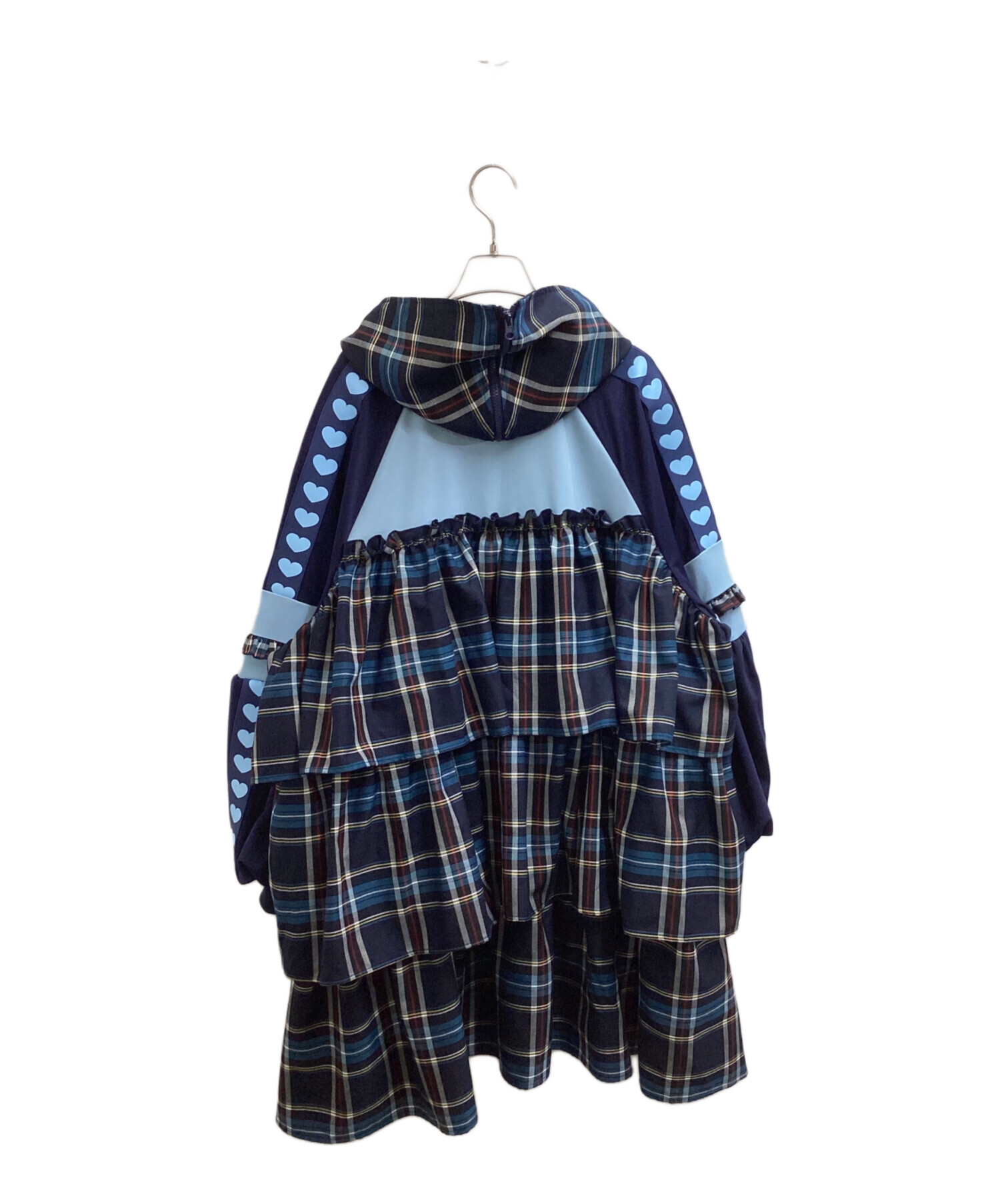 【HEIHEI】ハートトラックワンピース 中古・古着通販】HEIHEI (ヘイヘイ) ハートジャージワンピース