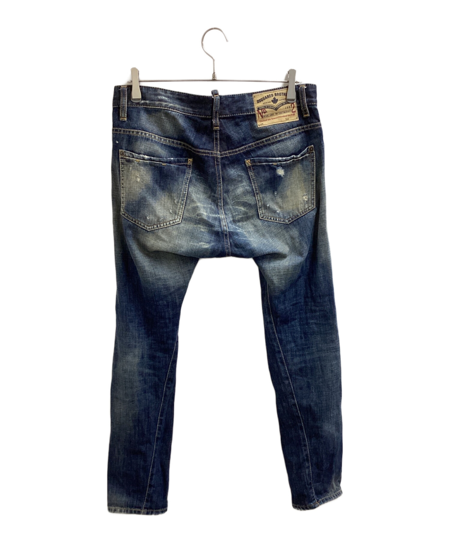 中古・古着通販】DSQUARED2 (ディースクエアード) デニムパンツ 