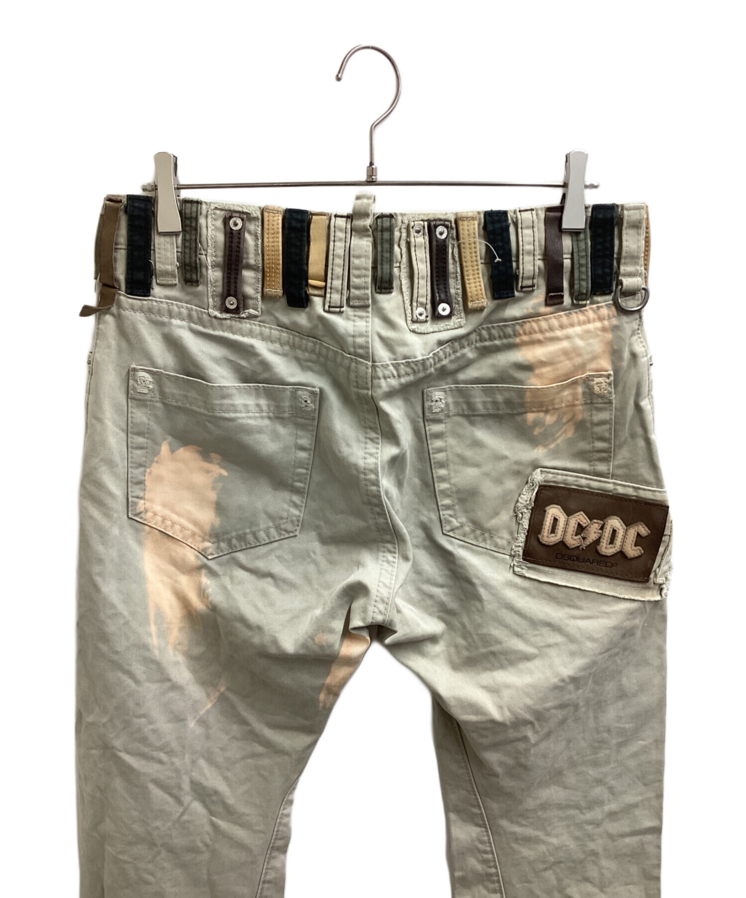中古・古着通販】DSQUARED2 (ディースクエアード) 多重ベルトループ 