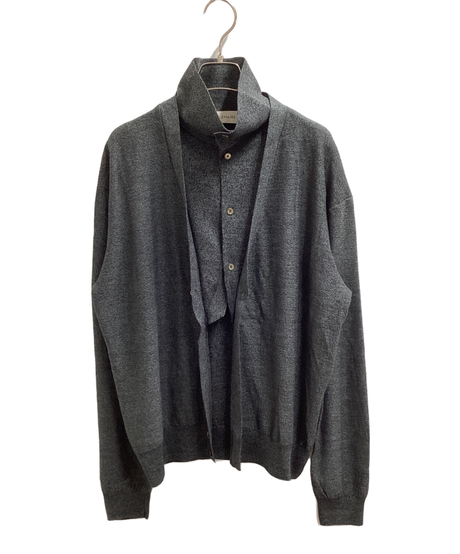 中古・古着通販】LEMAIRE (ルメール) DOUBLE LAYER CARDIGAN