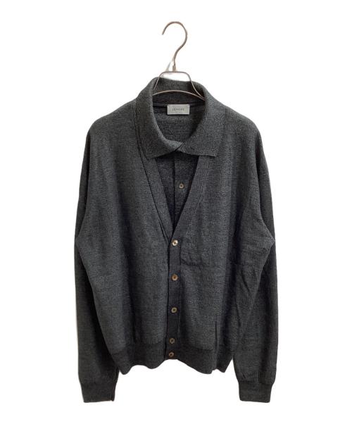 lemaire レイヤードカーディガン 中古・古着通販】LEMAIRE (ルメール) DOUBLE LAYER CARDIGAN