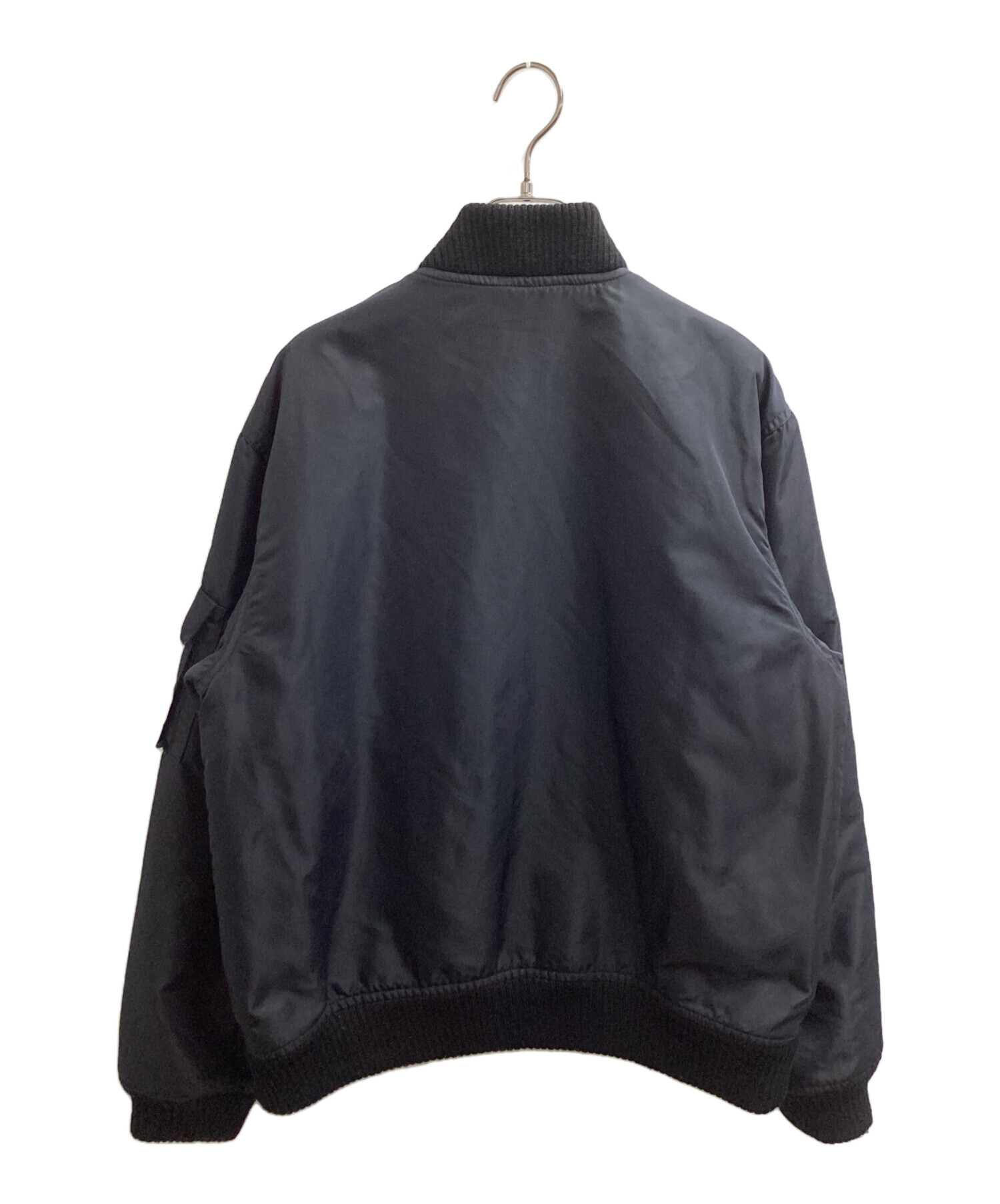 中古・古着通販】stussy (ステューシー) ボンバージャケット ブラック