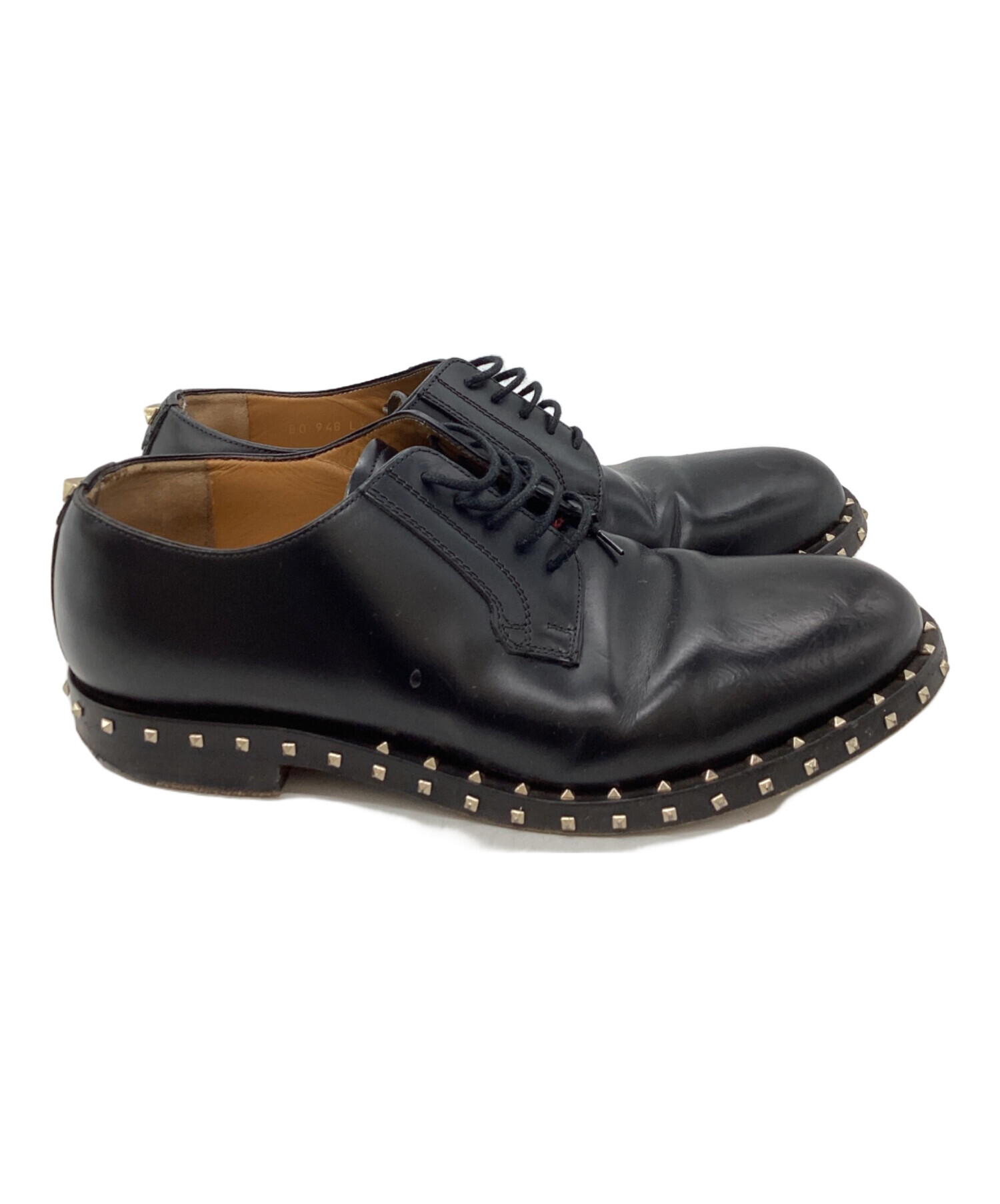 中古・古着通販】VALENTINO (ヴァレンティノ) スタッズレザーシューズ
