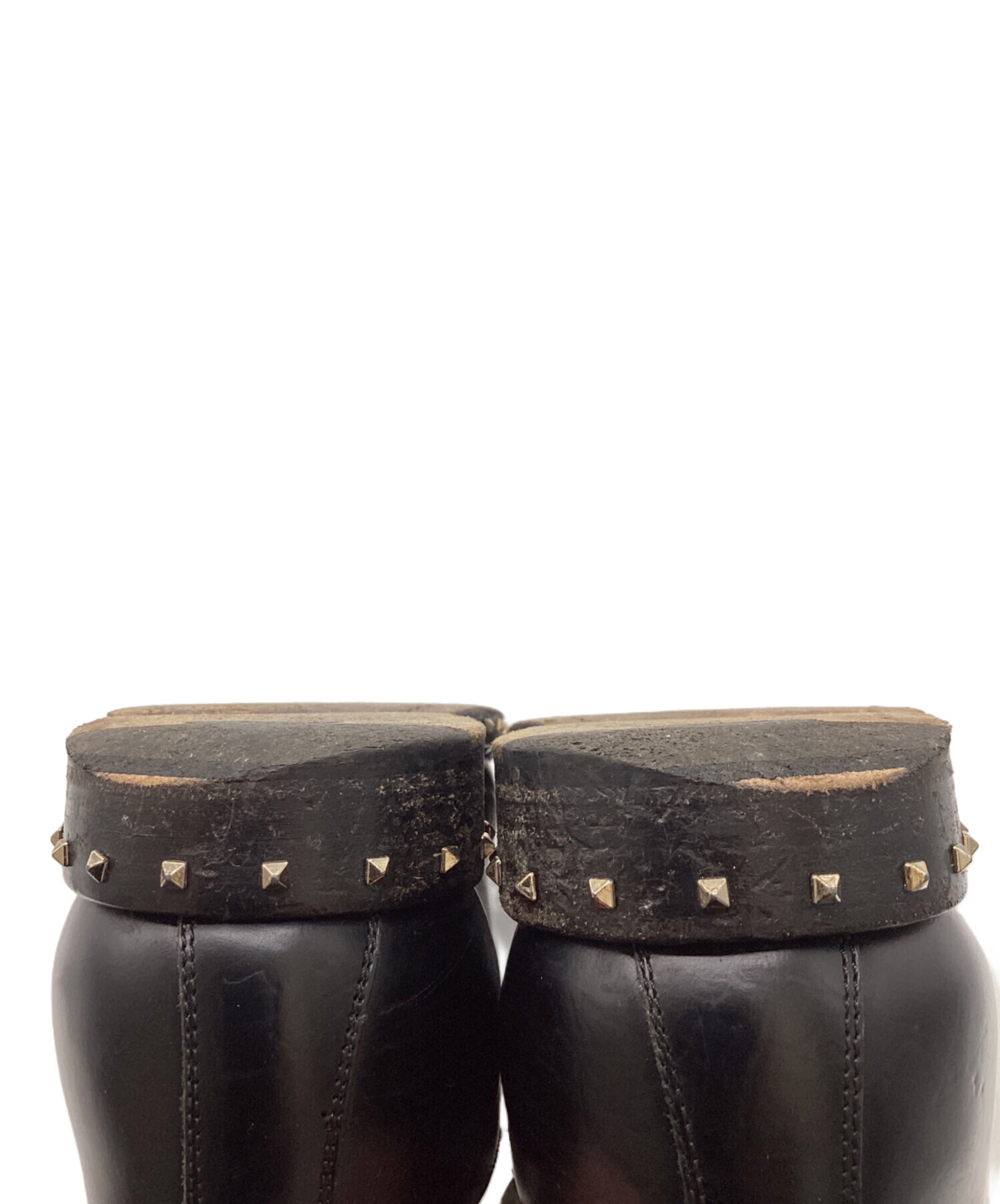 中古・古着通販】VALENTINO (ヴァレンティノ) スタッズレザーシューズ
