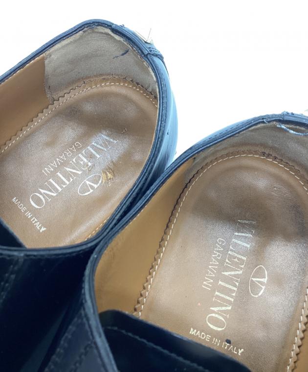 中古・古着通販】VALENTINO (ヴァレンティノ) スタッズレザーシューズ 
