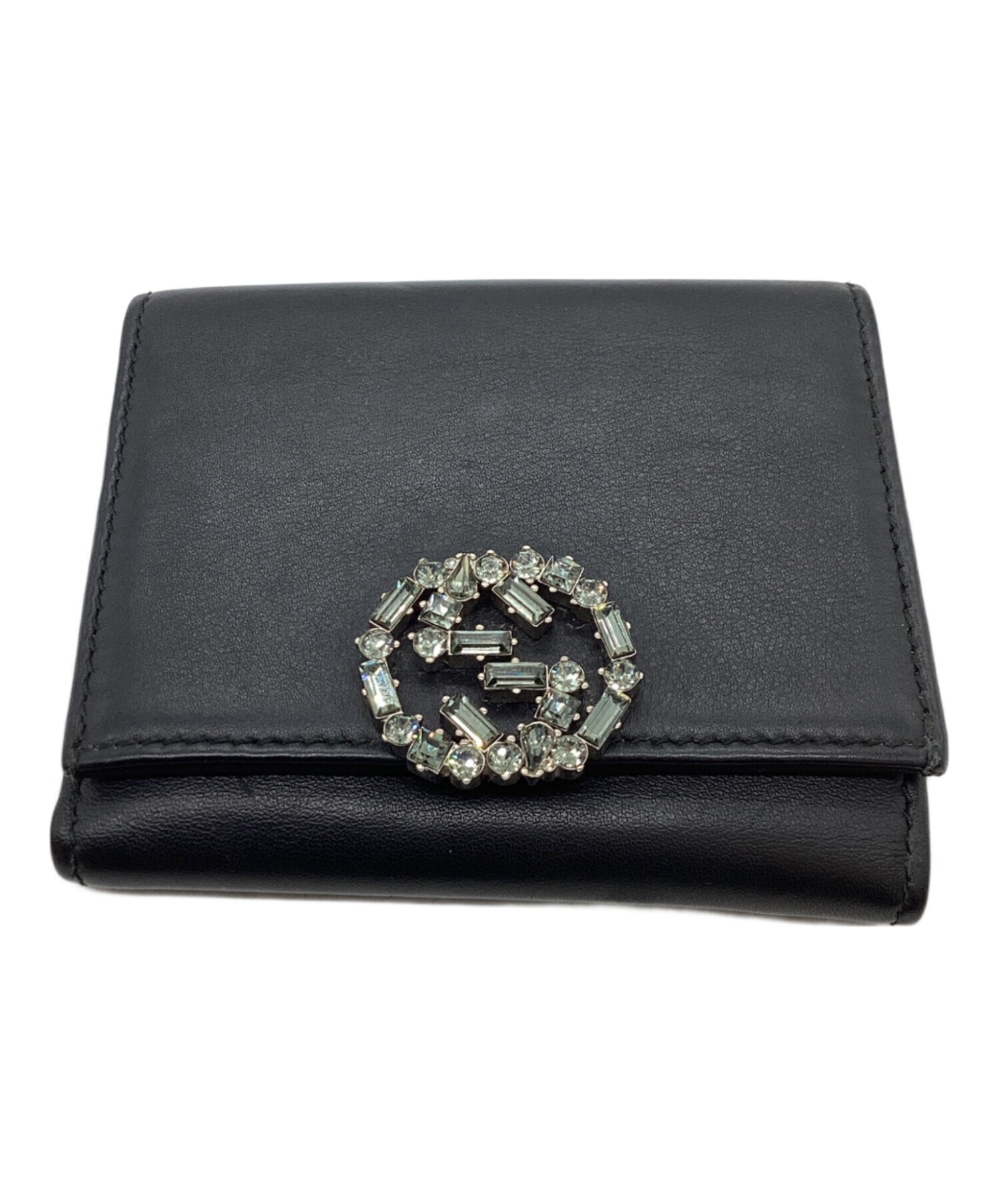 中古・古着通販】GUCCI (グッチ) ミニフレンチフラップウォレット