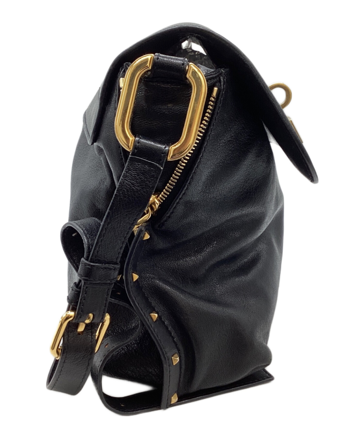 中古・古着通販】MARC JACOBS (マークジェイコブス) スタッズレザー 