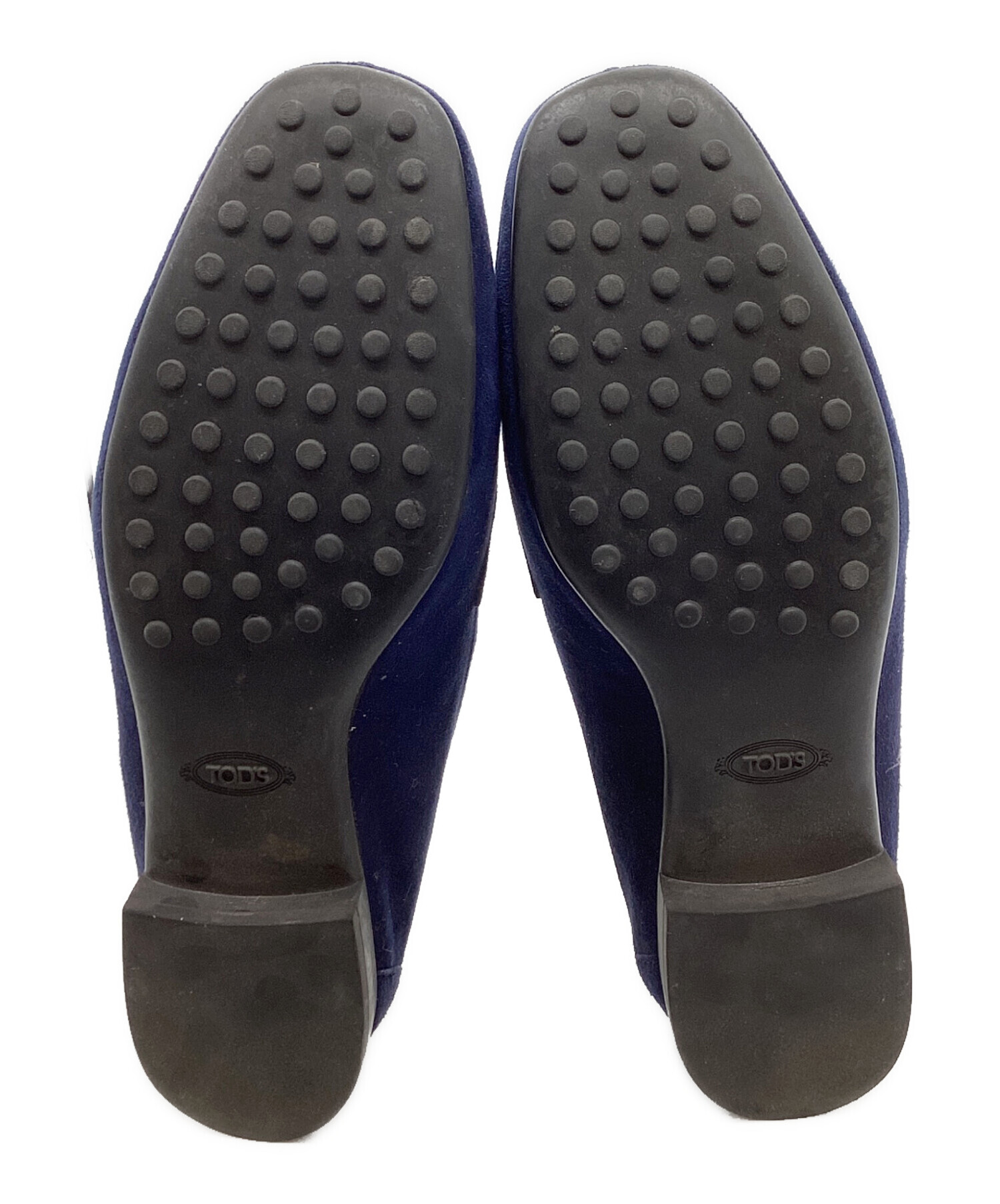 中古・古着通販】TOD'S (トッズ) スウェードローファー ネイビー