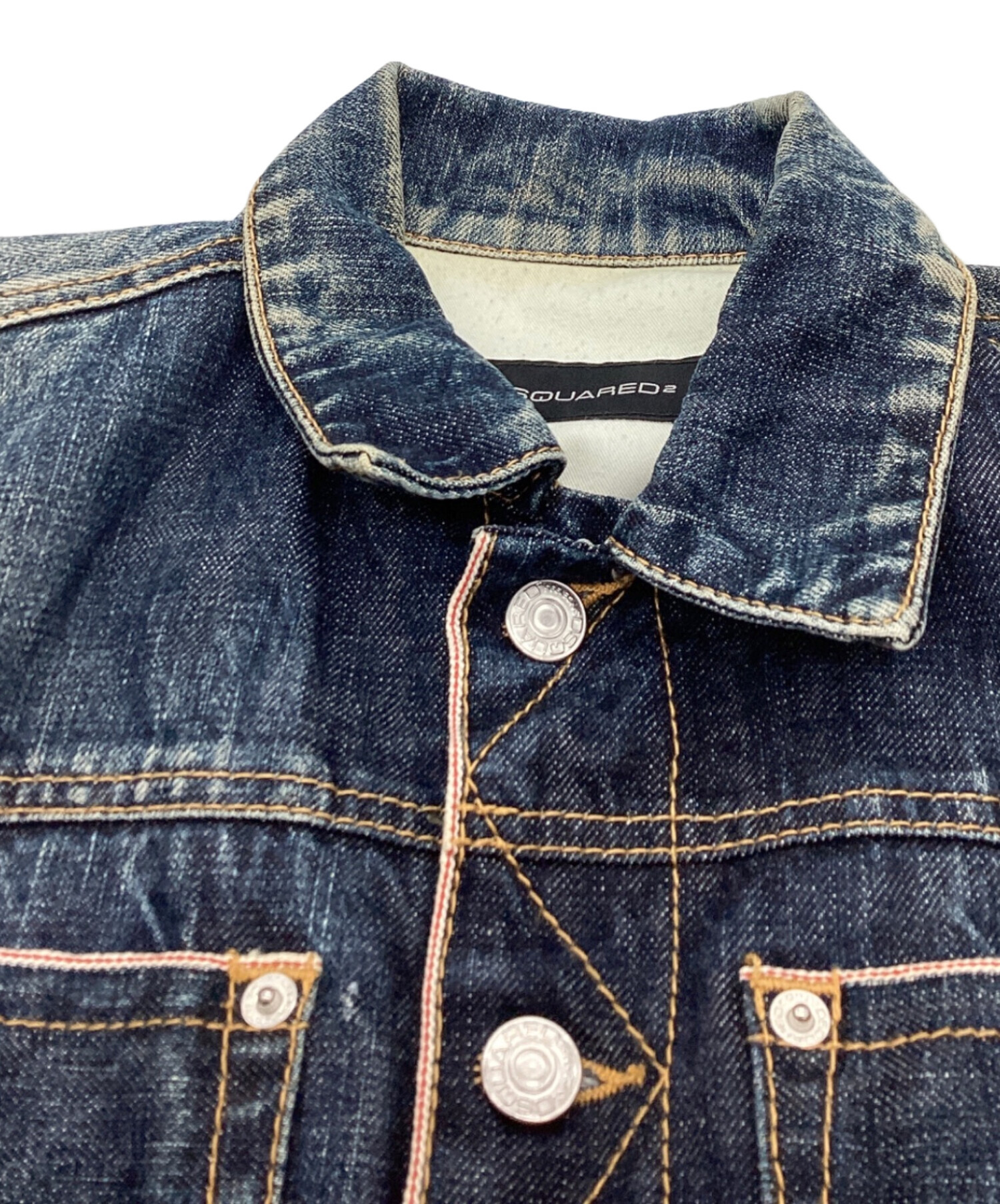 中古・古着通販】DSQUARED2 (ディースクエアード) デニムジャケット