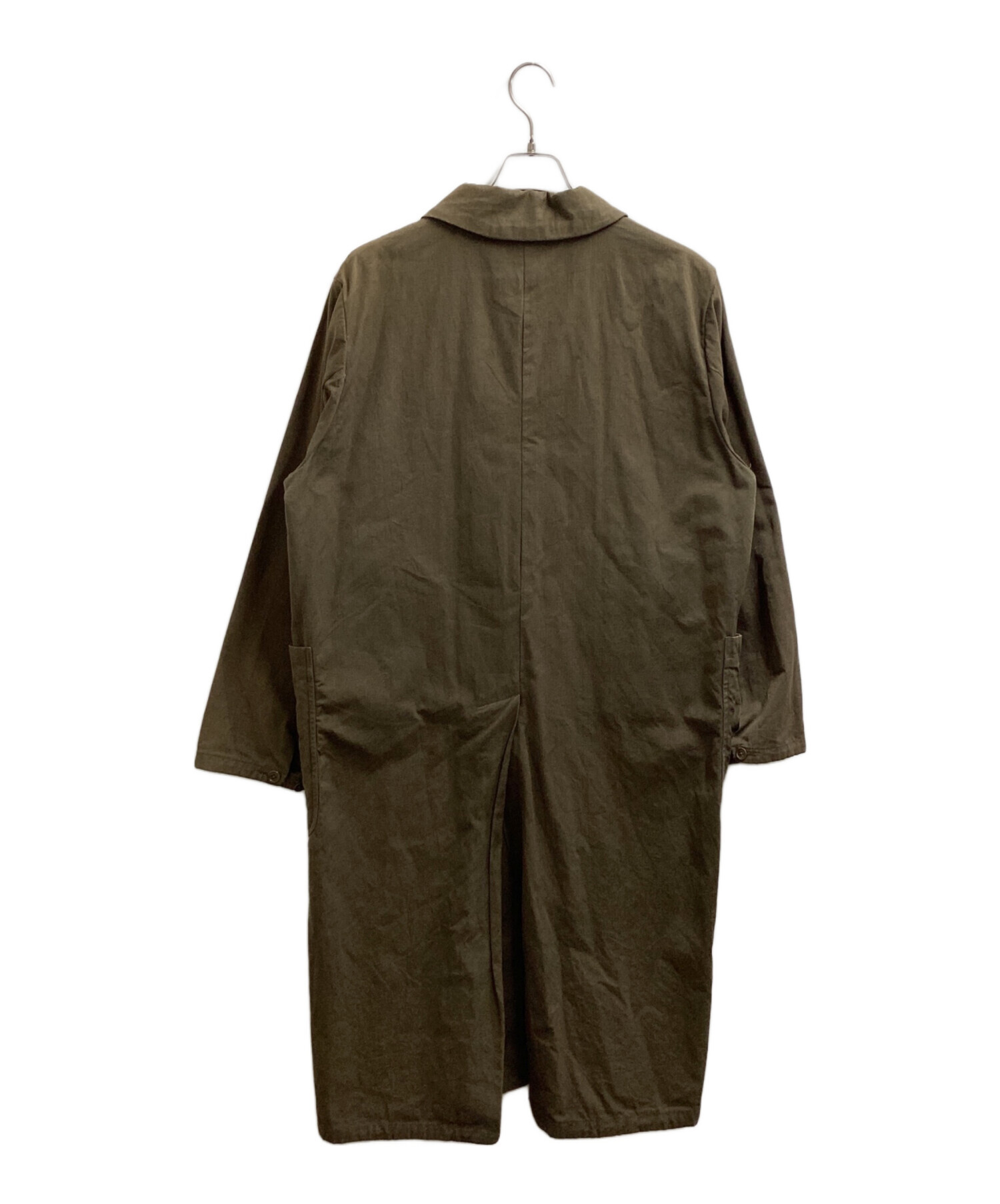 中古・古着通販】YAECA (ヤエカ) WRITE OVER COAT / 48501 オリーブ
