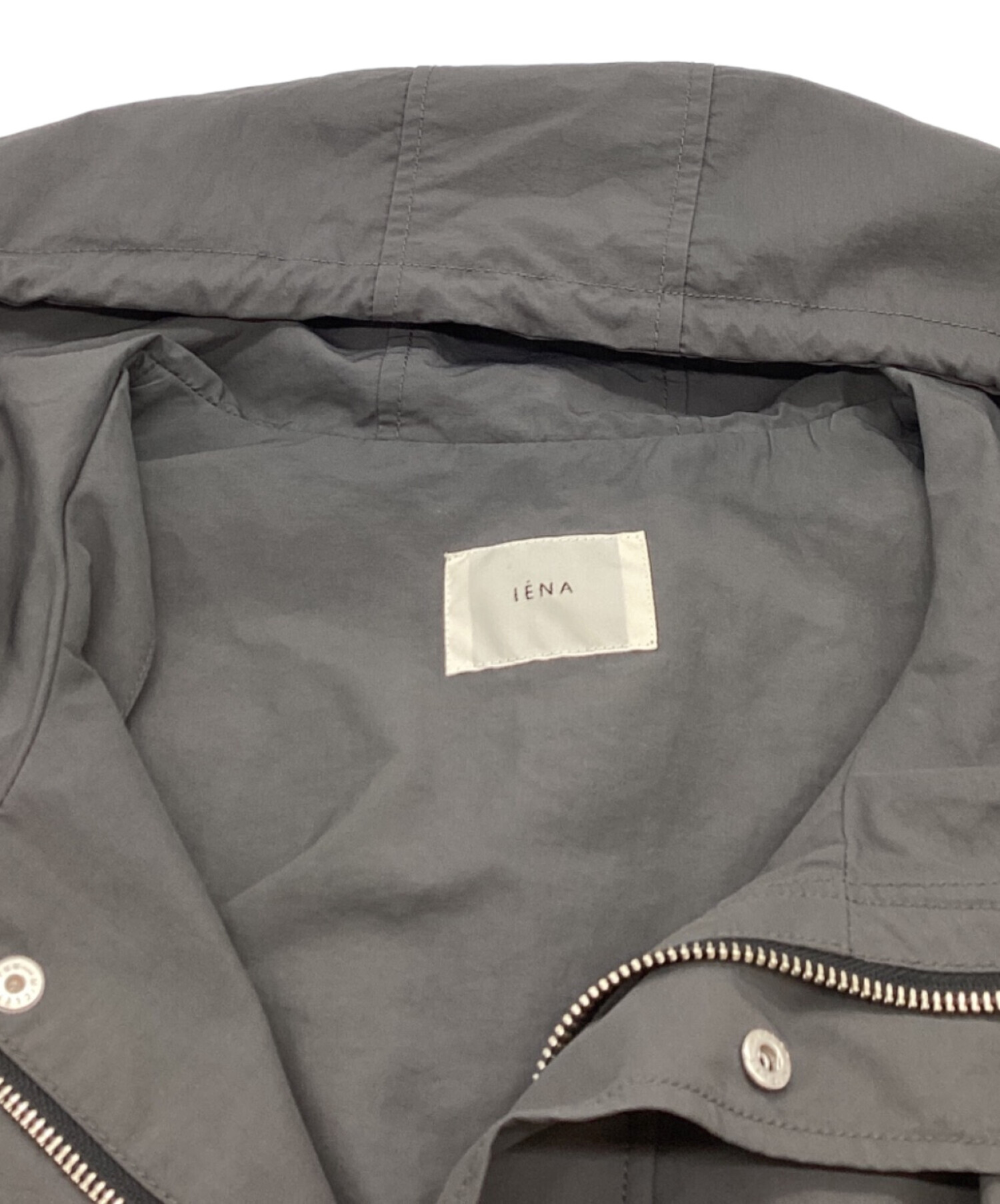 中古・古着通販】IENA (イエナ) タフタフードジャケット 