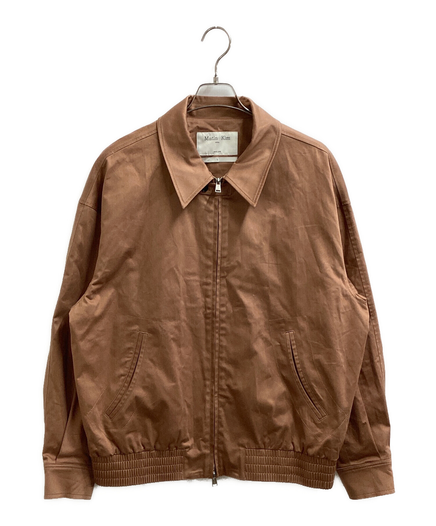 中古・古着通販】matin kim (マーティン・キム) Cotton Blend Collar