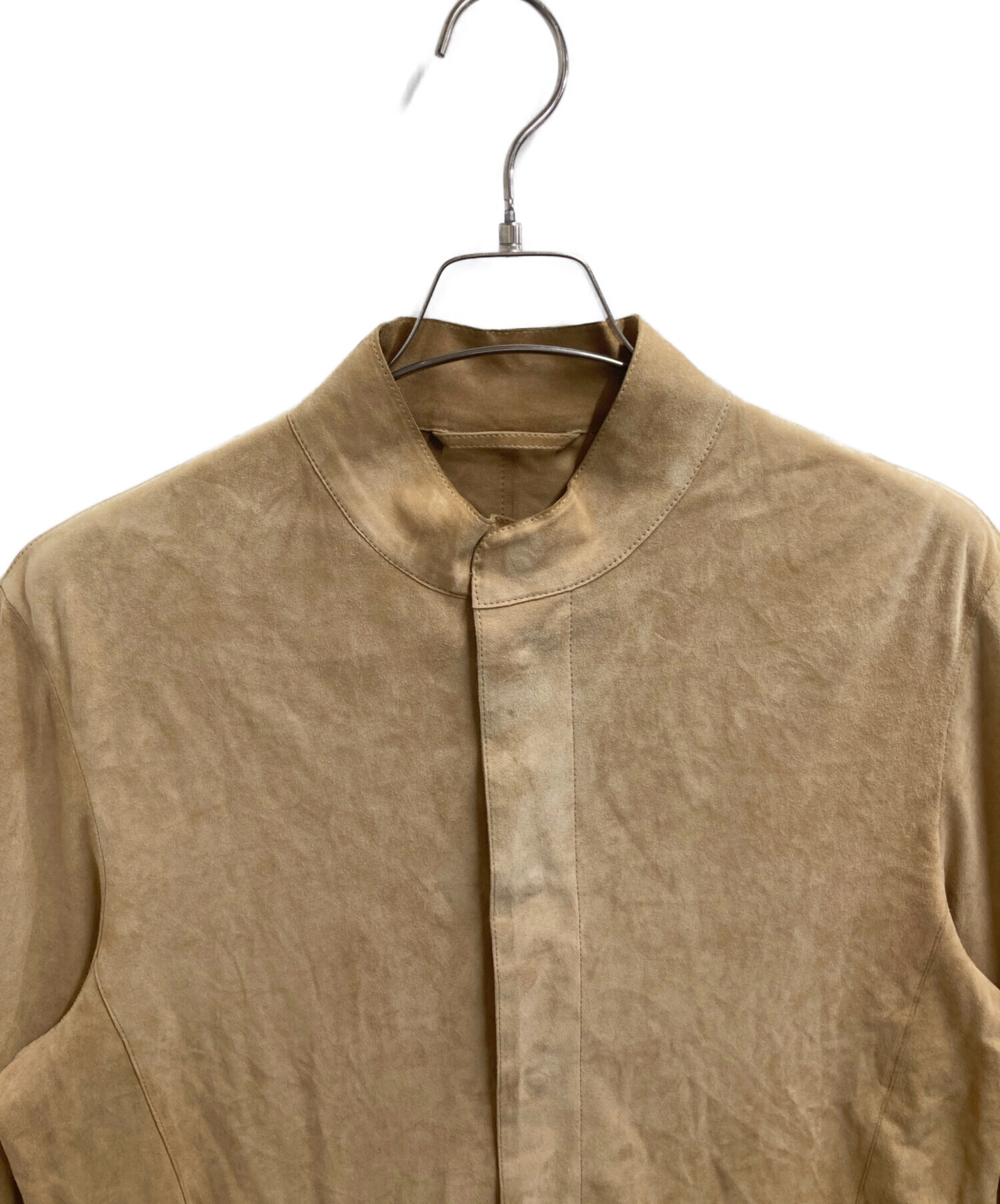 ARMANI・COLLEZIONIスエードブルゾン 中古・古着通販】ARMANI COLLEZIONI (アルマーニ コレツィオーニ