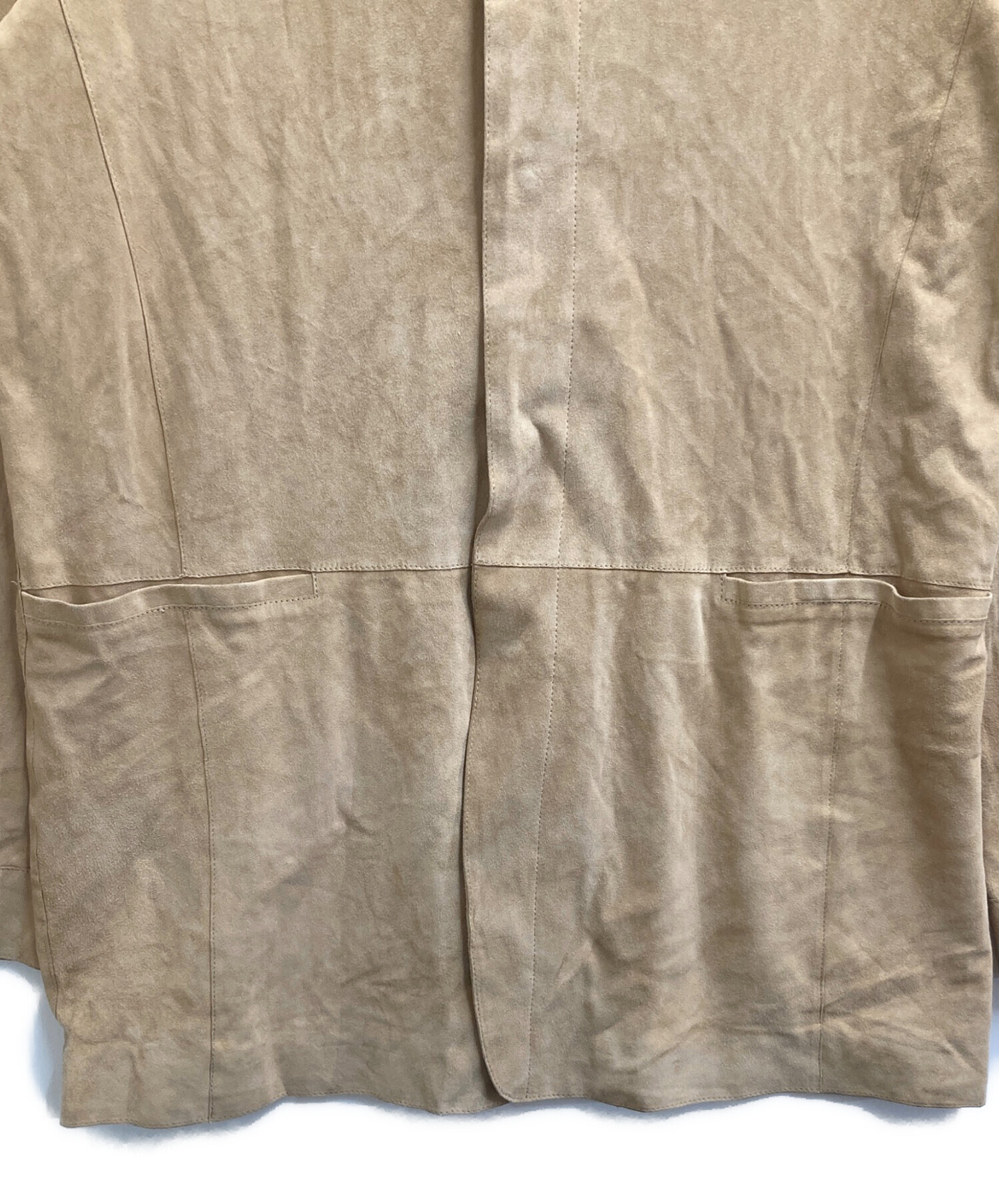 ARMANI・COLLEZIONIスエードブルゾン 中古・古着通販】ARMANI COLLEZIONI (アルマーニ コレツィオーニ