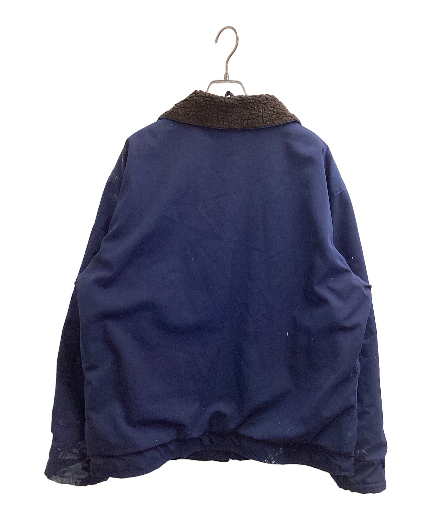 Used NAVY 82年製サブマリンデッキジャケット38ステンシルネイビー 中古・古着通販】French Navy (フランス海軍) MARINE NATIONAL デッキ