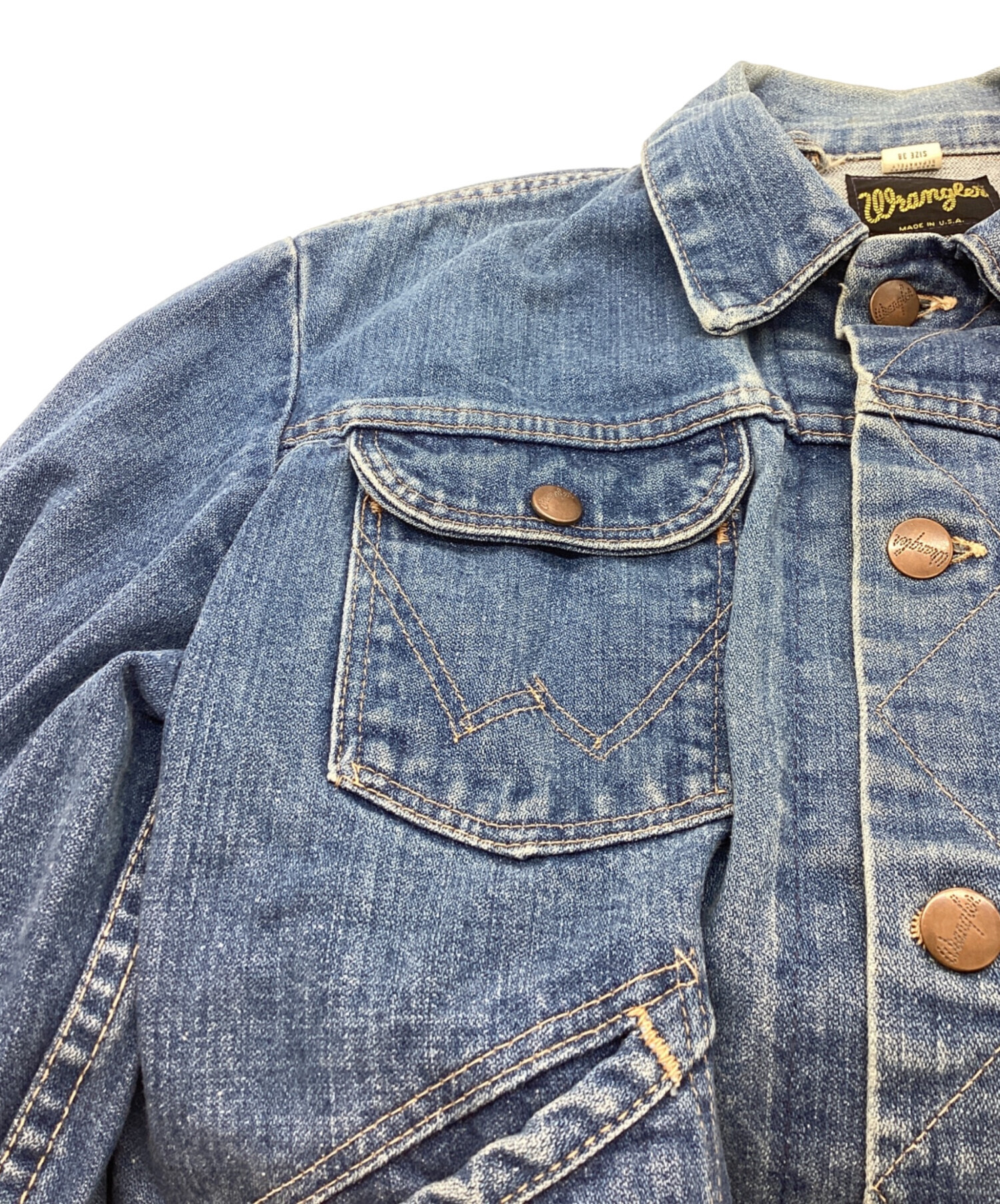 中古・古着通販】Wrangler (ラングラー) デニムジャケット / 124MJ
