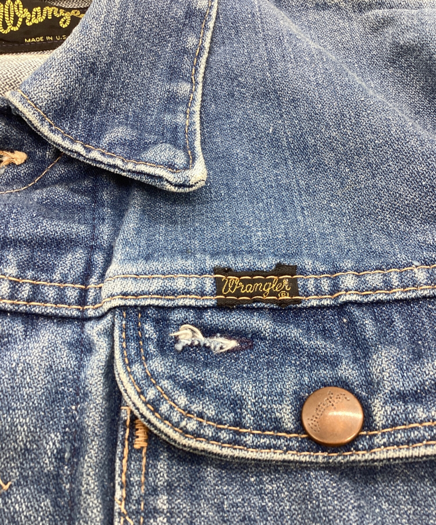 中古・古着通販】Wrangler (ラングラー) デニムジャケット / 124MJ