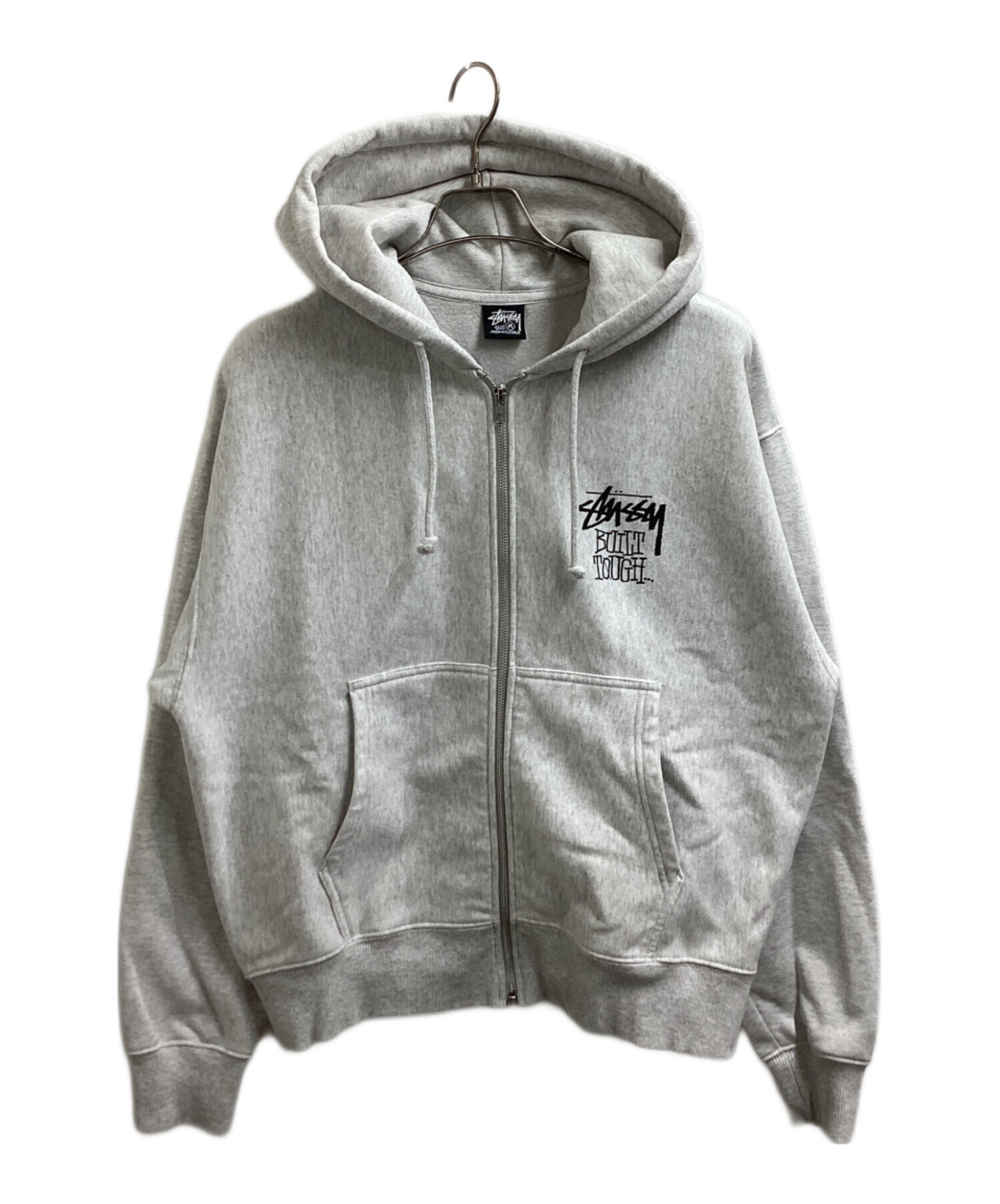 STUSSY ステューシー グレー パーカー Mサイズ ✨️美品✨️ 値下げ⭕️ 中古・古着通販】stussy (ステューシー) Welder Zip Hood / Z4000SZS
