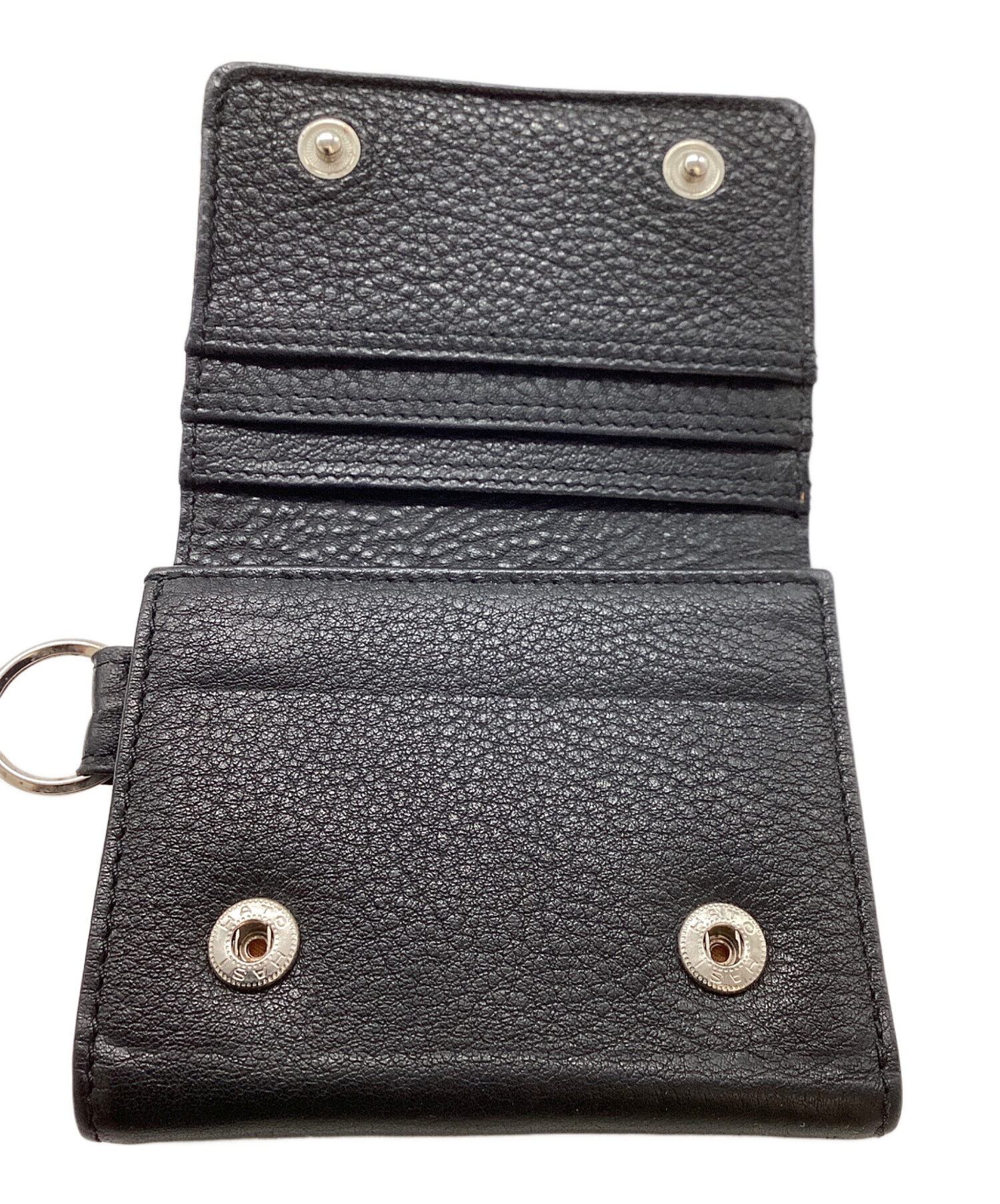 【未使用】PORTER CALM WALLET ブラック PORTER ポーター カーム ウォレット 041-03121 二つ折り財布 吉田