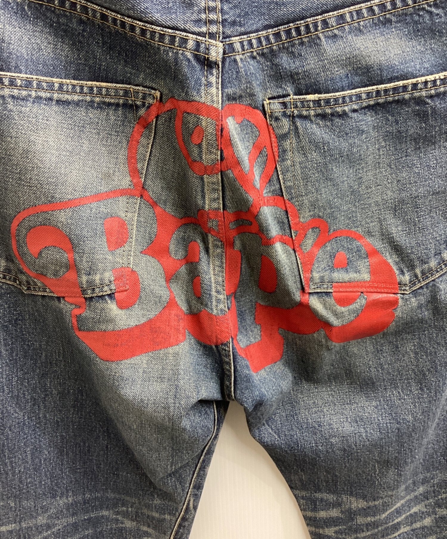 中古・古着通販】A BATHING APE (アベイシングエイプ) バックプリント
