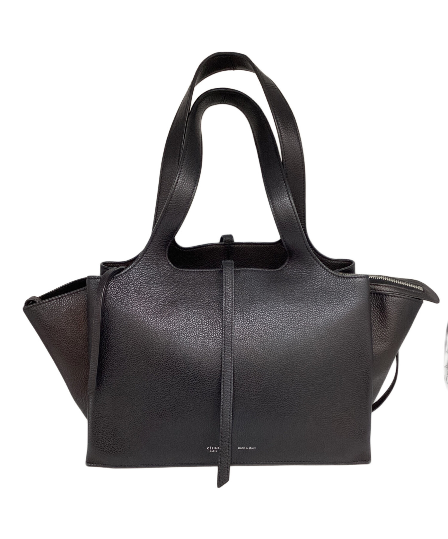 中古・古着通販】CELINE (セリーヌ) レザートートバッグ ミディアム